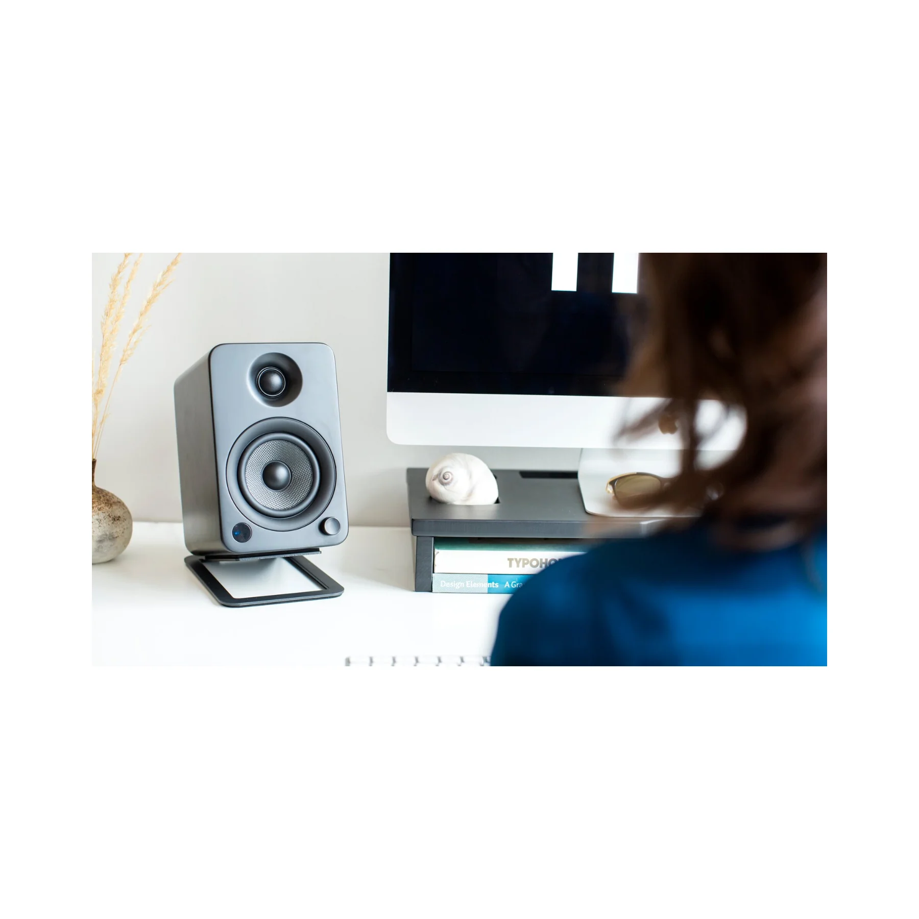 Kanto S4 Desktop Speaker Stands for Midsize Speakers - Clearance / Open Box - Image 5