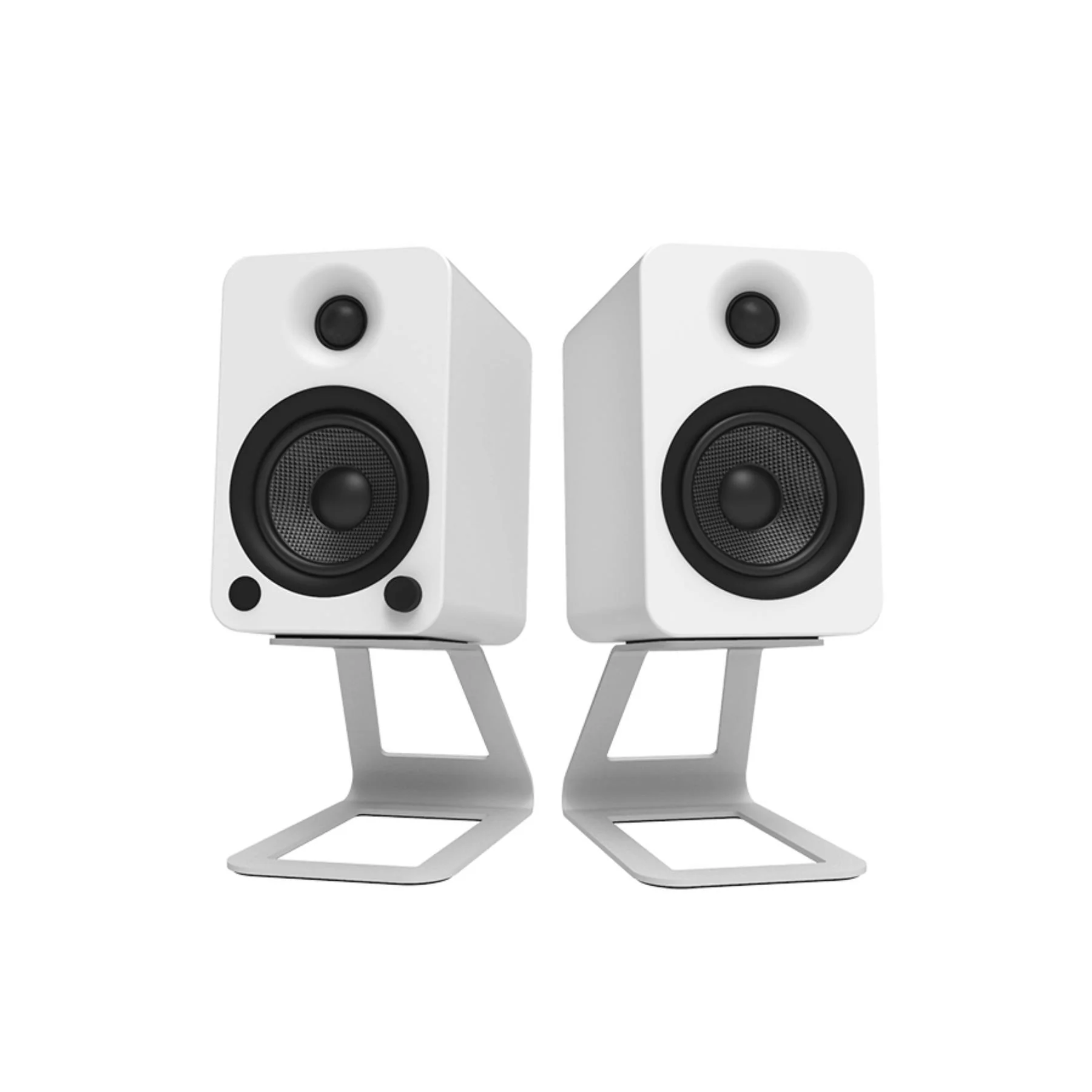 Kanto SE4 Desktop Speaker Stands - White Pair - Image 2