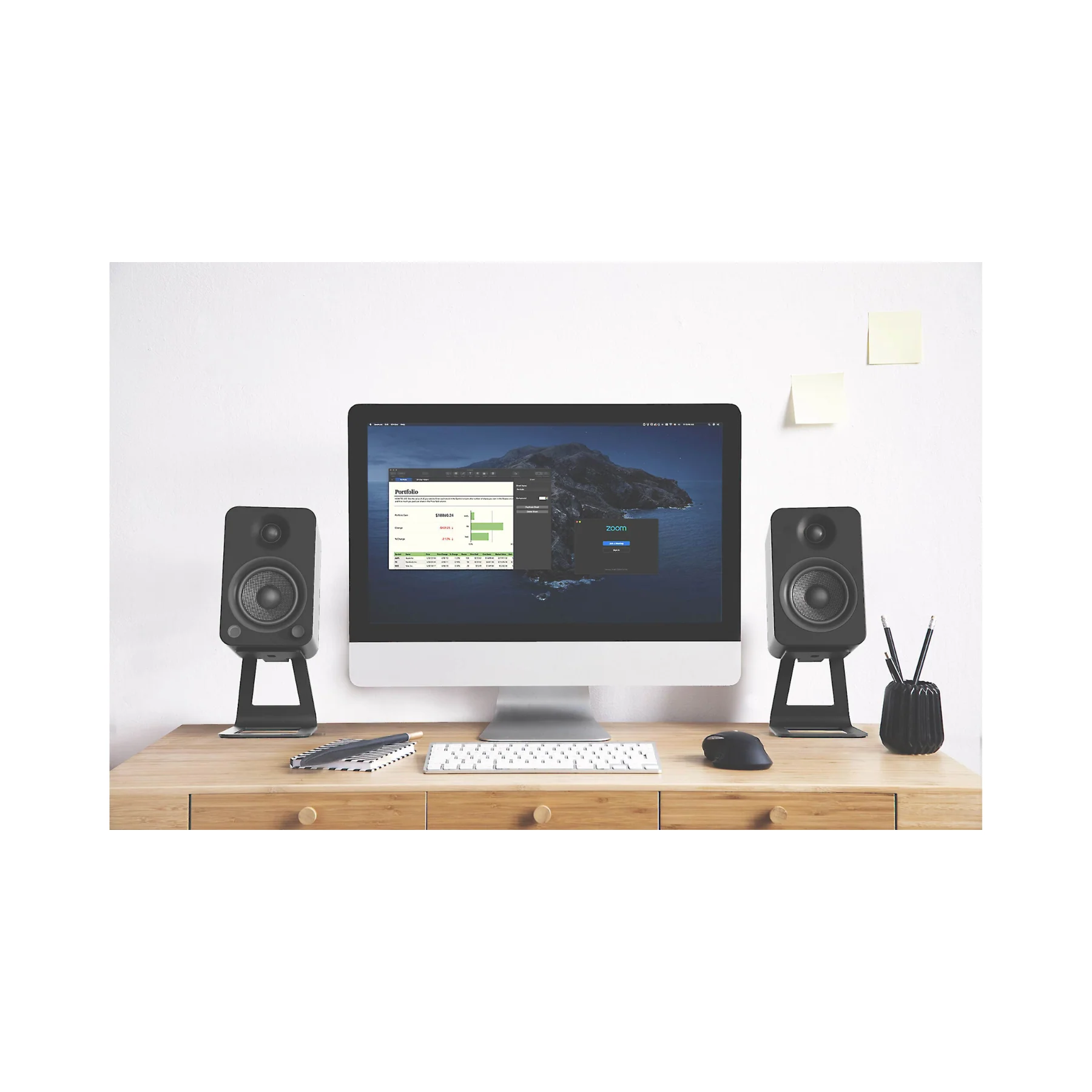 Kanto SE4 Elevated Desktop Speaker Stands (Black) - Clearance / Open Box - Image 4