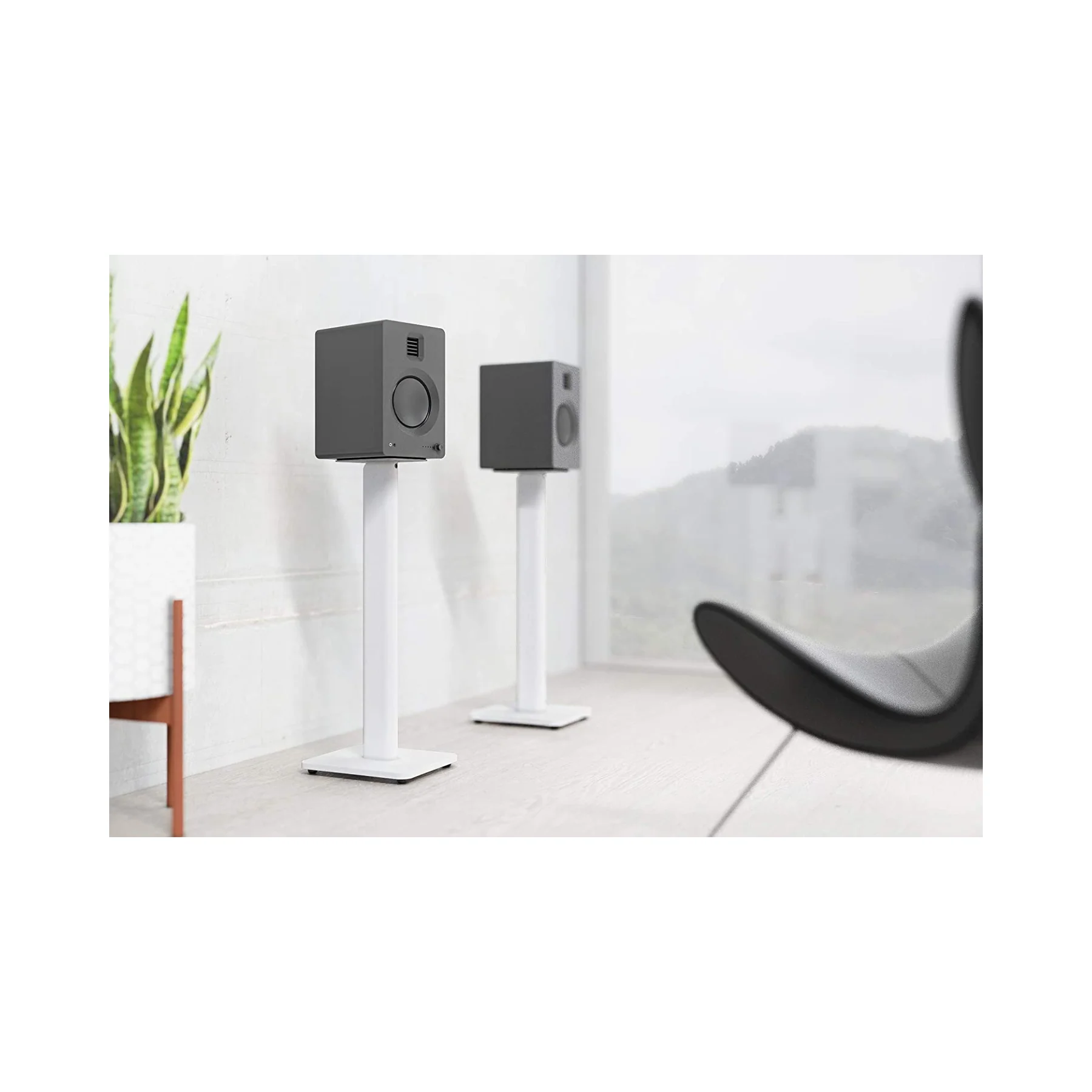 Kanto SP32PL - 32" Speaker Floor Stands - Clearance / Open Box - Image 8