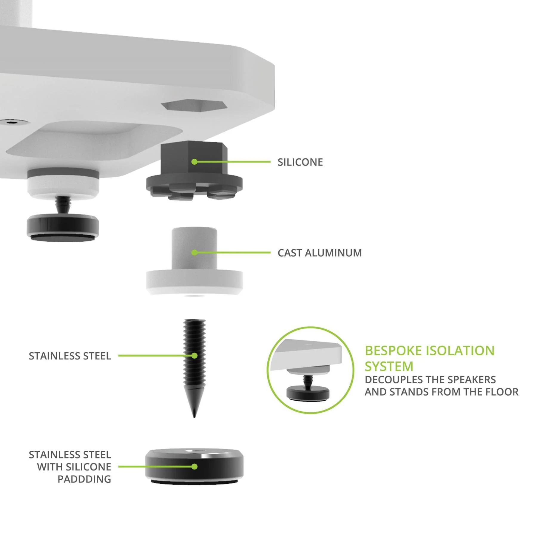 Kanto SX30 30" Fillable Speaker Stands - Image 19