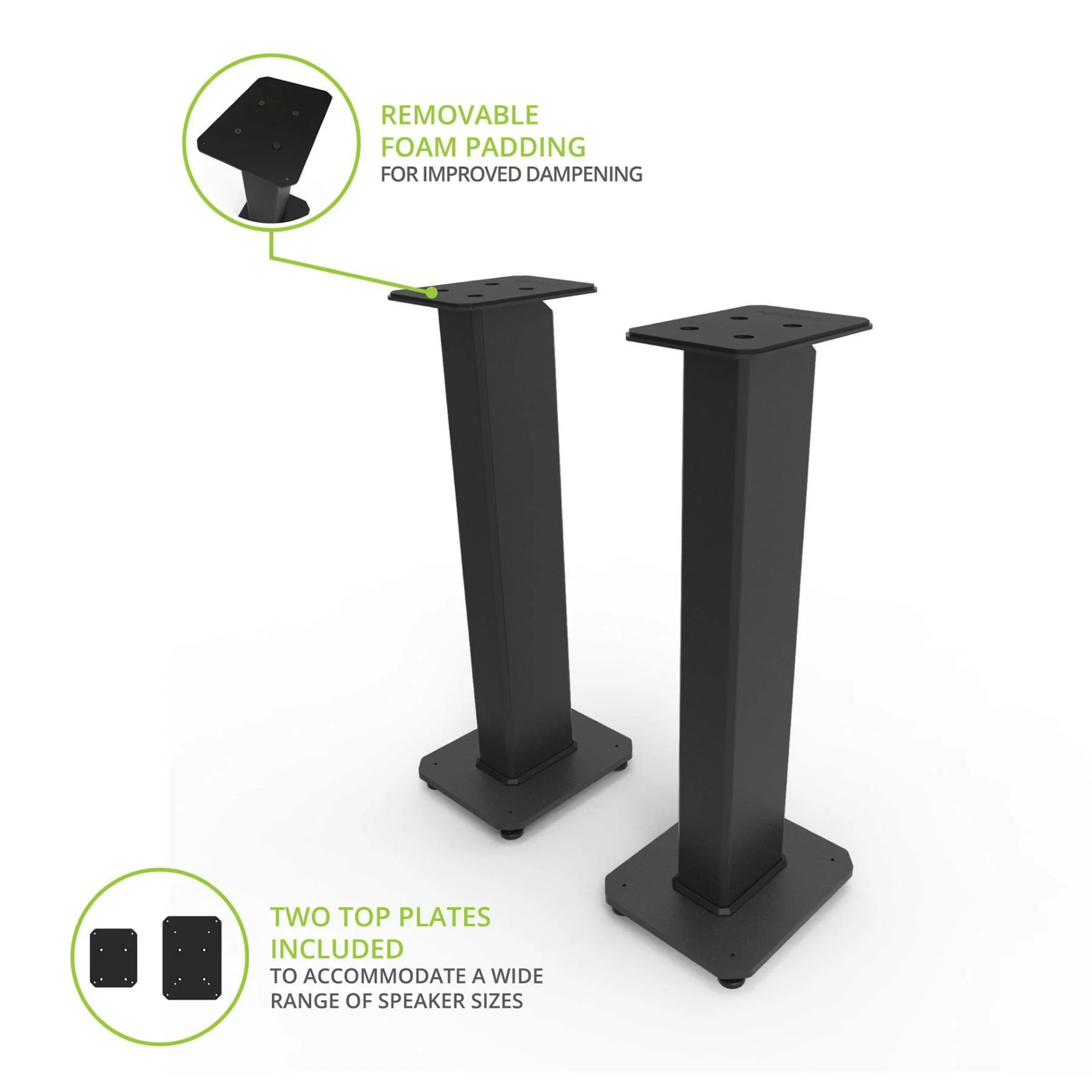 Kanto SX30 30" Fillable Speaker Stands - Image 6