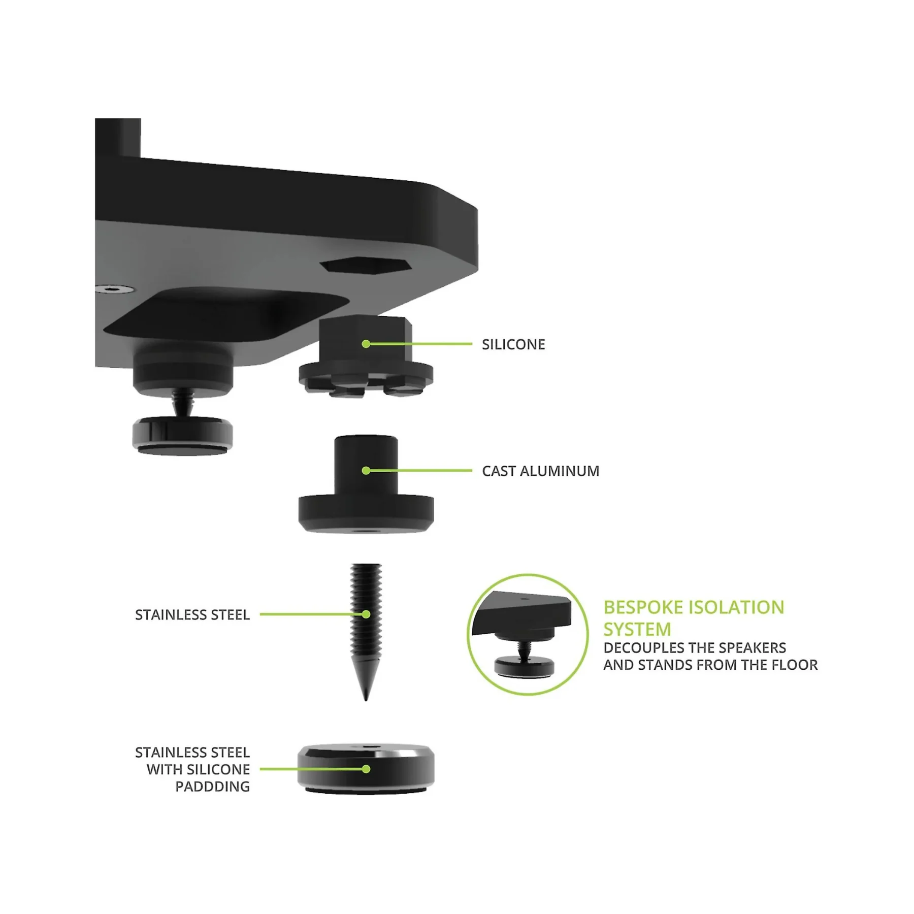 Kanto SX30 30" Fillable Speaker Stands - Clearance / Open Box - Image 9