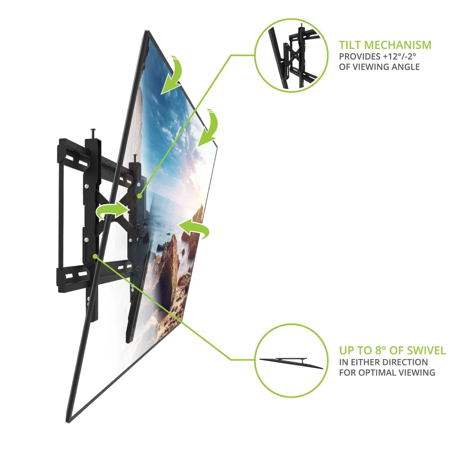 Kanto TE300 Extend & Tilt TV Wall Mount - Image 6