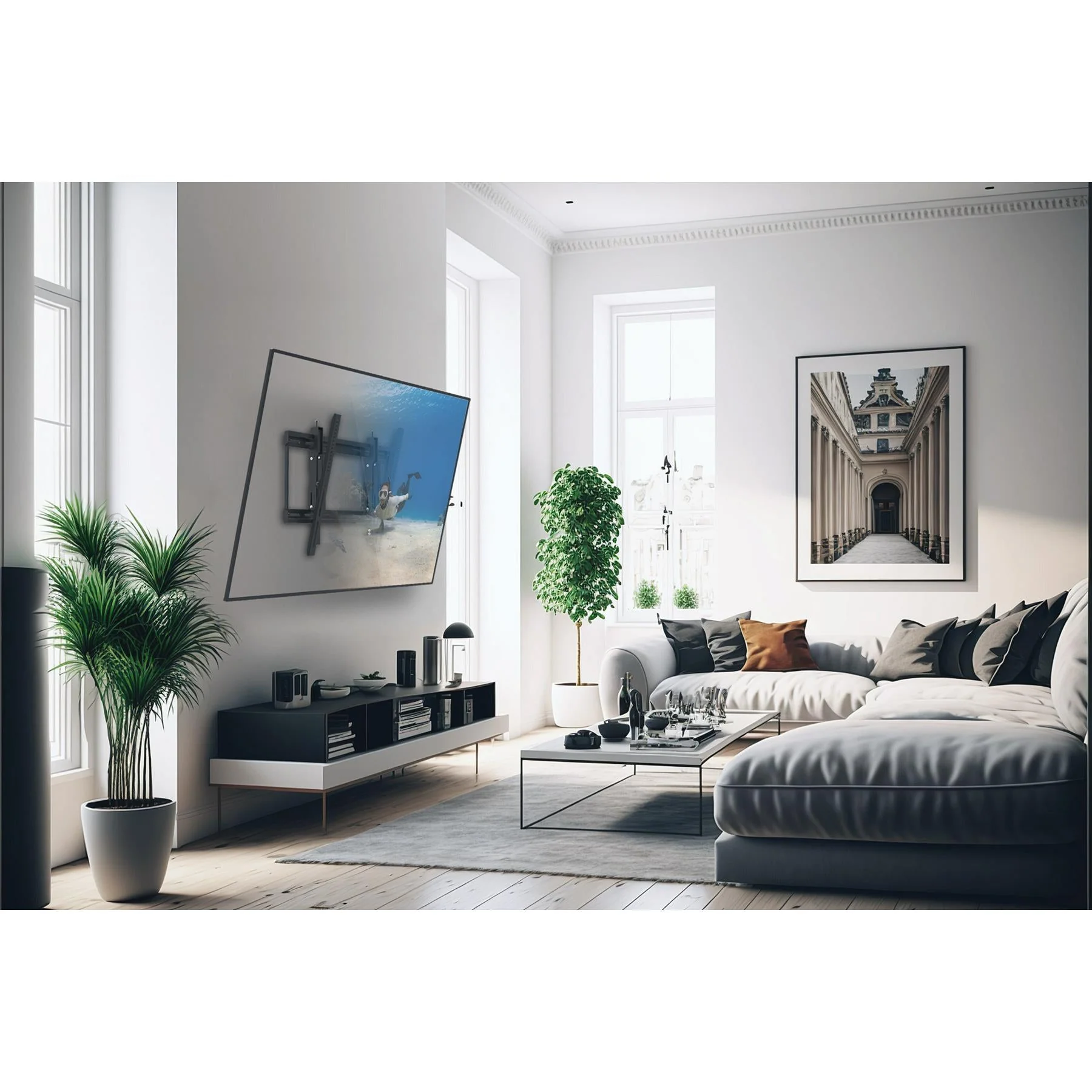 Kanto TE300 Extend & Tilt TV Wall Mount - Image 8