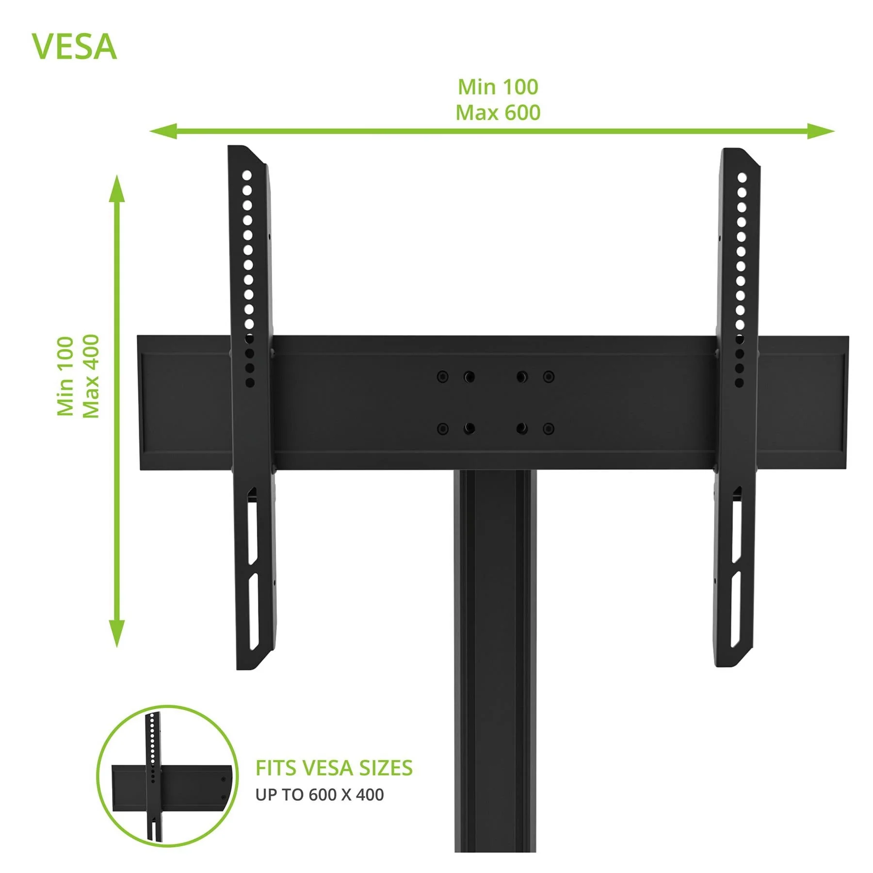 Kanto TTS100 Tabletop TV Stand - Image 4