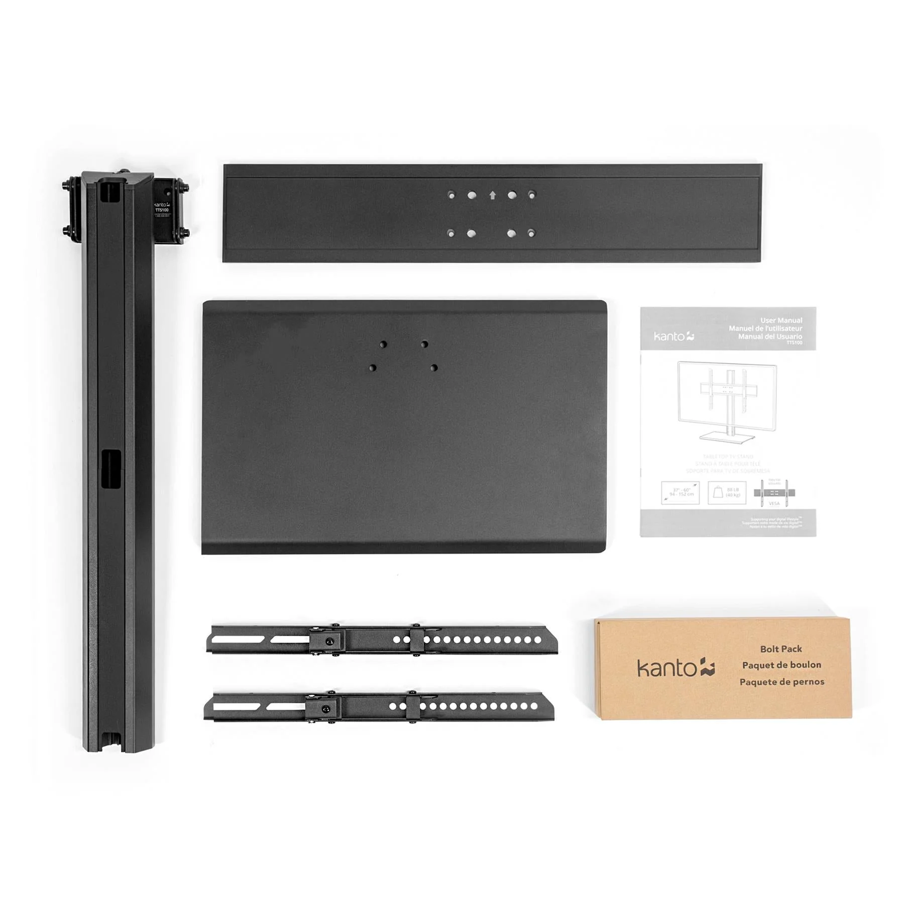 Kanto TTS100 Tabletop TV Stand - Image 5