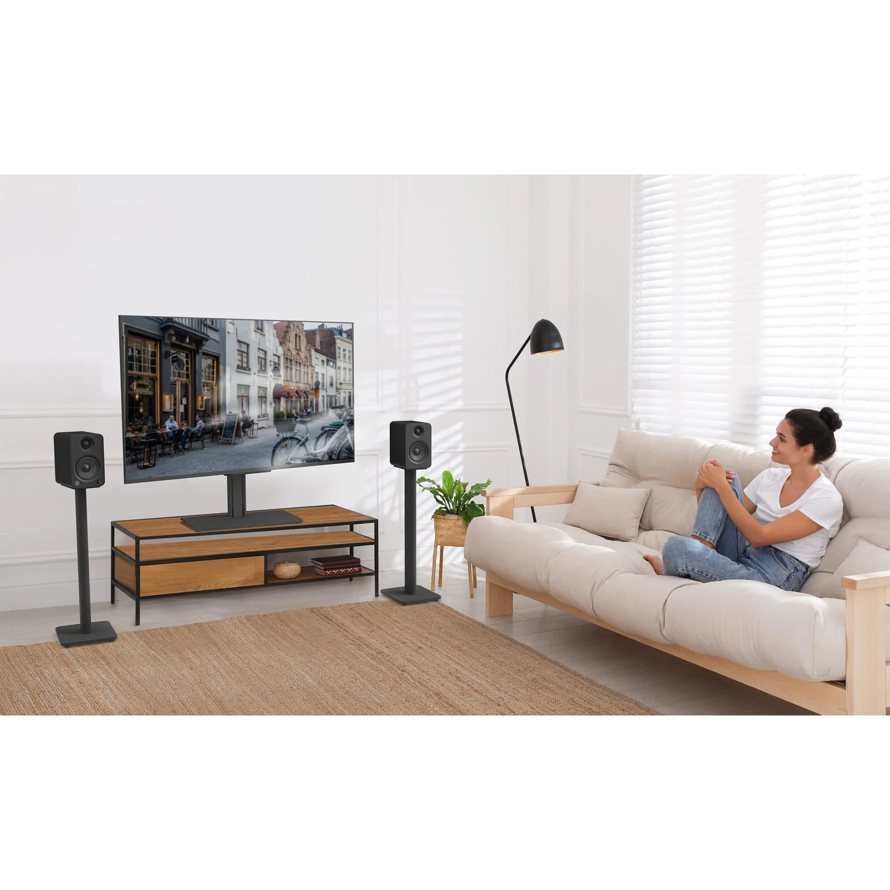 Kanto TTS100 Tabletop TV Stand - Image 7
