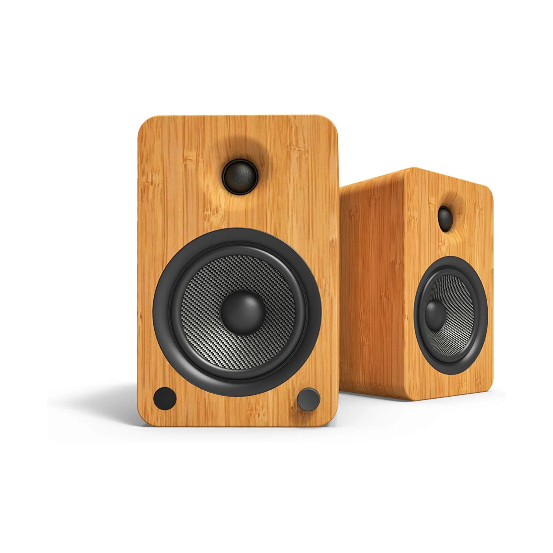 Kanto YU6 Powered Desktop Speakers with Bluetooth and Phono Preamp for Vinyl - Clearance / Open Box - Image 4