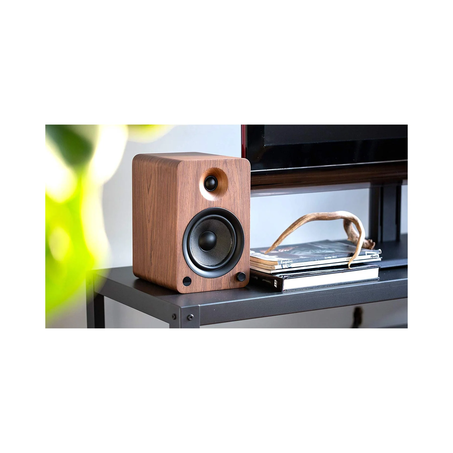 Kanto YU6 Powered Desktop Speakers with Bluetooth and Phono Preamp for Vinyl - Clearance / Open Box - Image 9