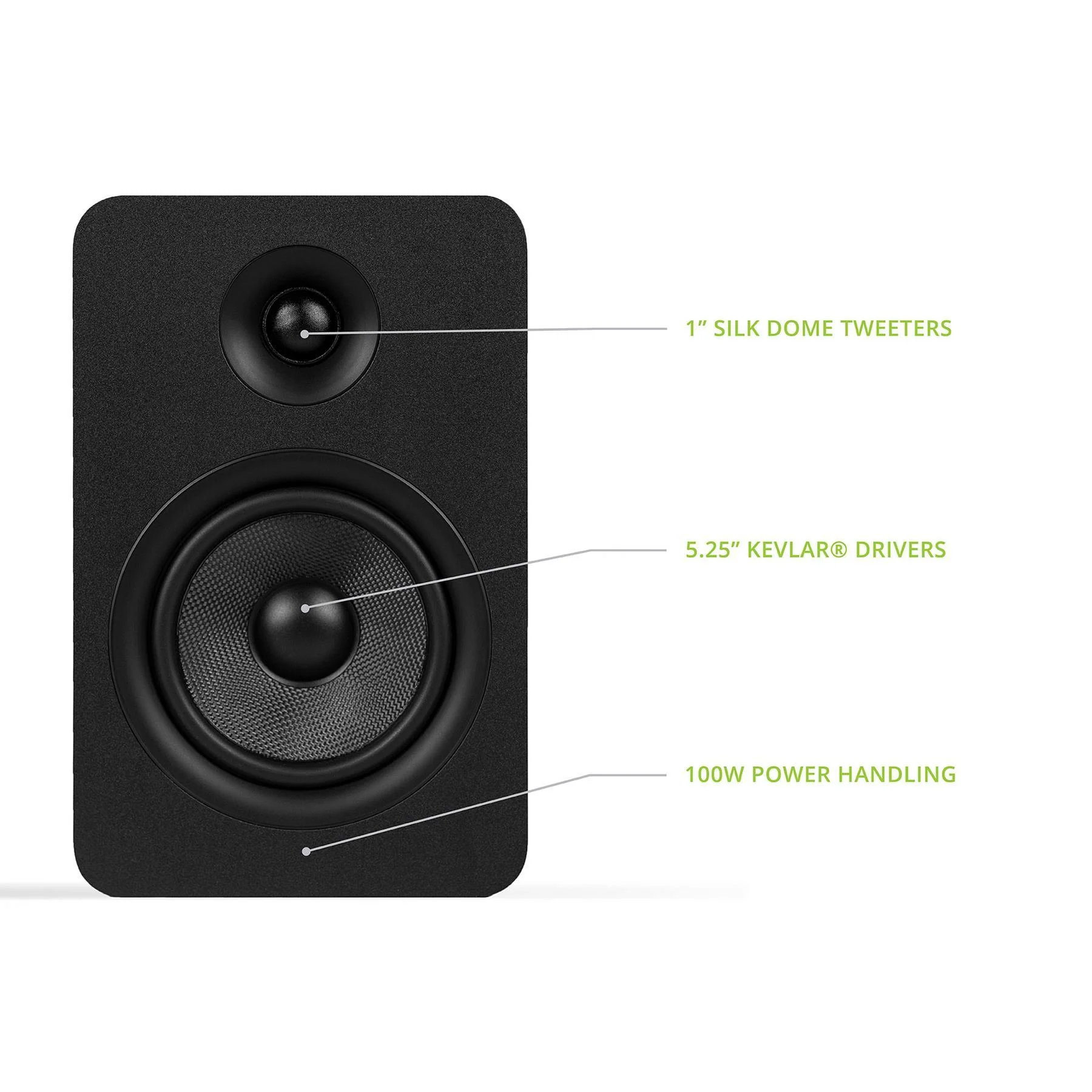 Kanto YUP6 Passive Bookshelf Speakers (Pair) - Image 13