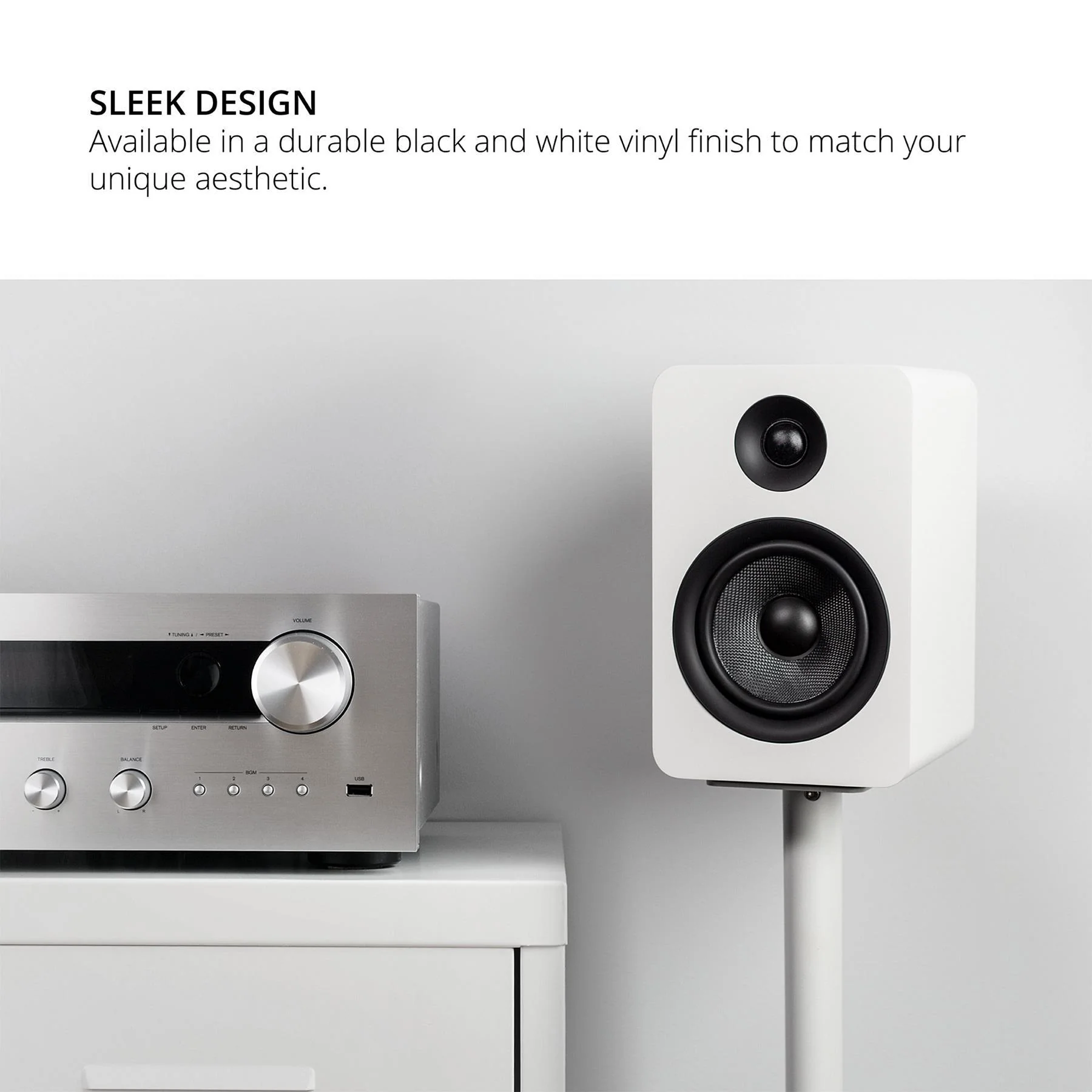Kanto YUP6 Passive Bookshelf Speakers (Pair) - Image 6