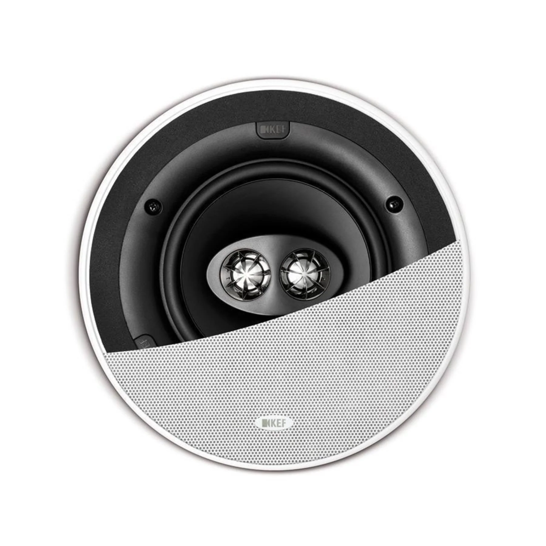 KEF Ci160CRds Dual Stereo Ci-C Series Thin-bezel In-Ceiling Speaker - Image 2