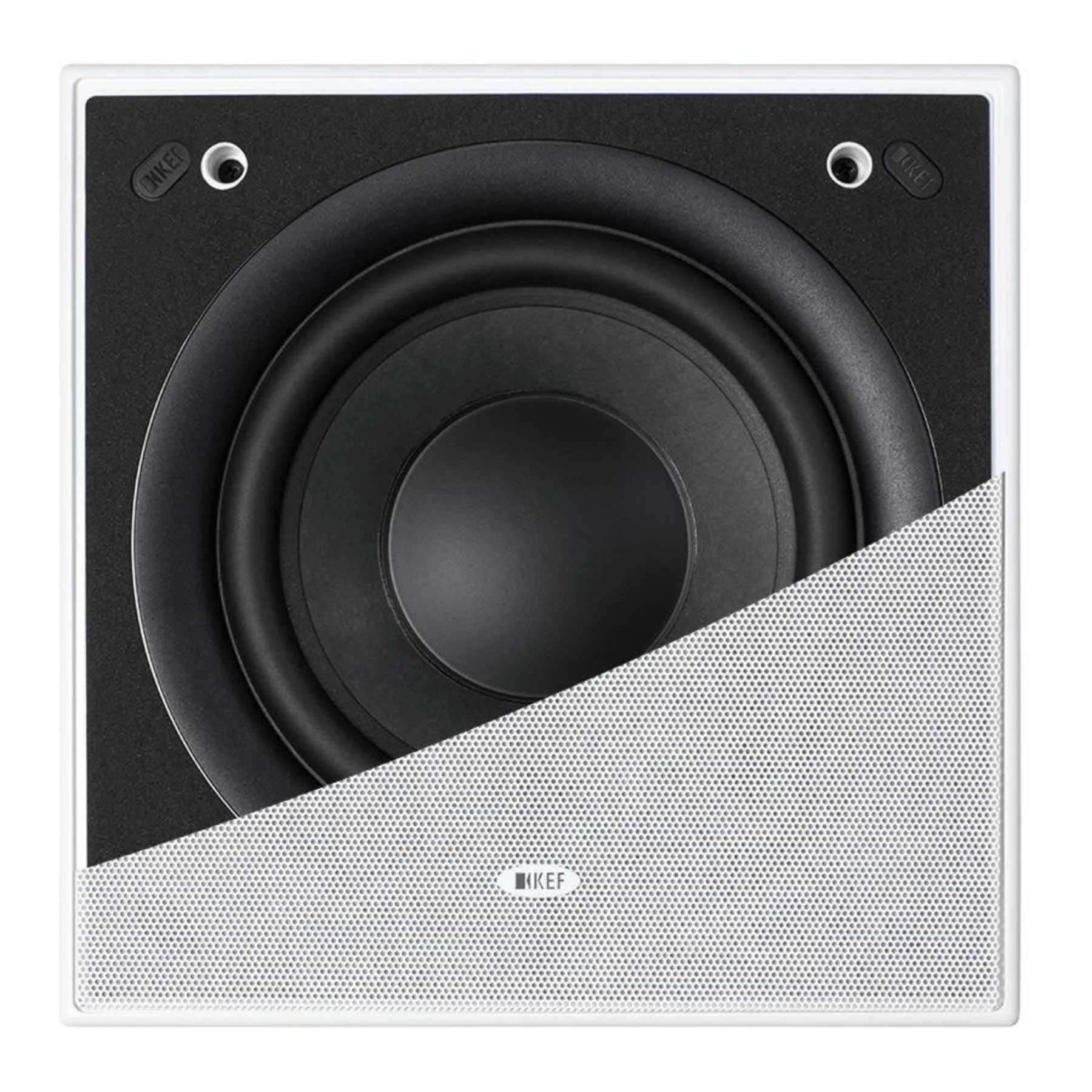 KEF Ci200QSb-THX Ci-Q Series In-Wall Subwoofer - Pair - Image 4
