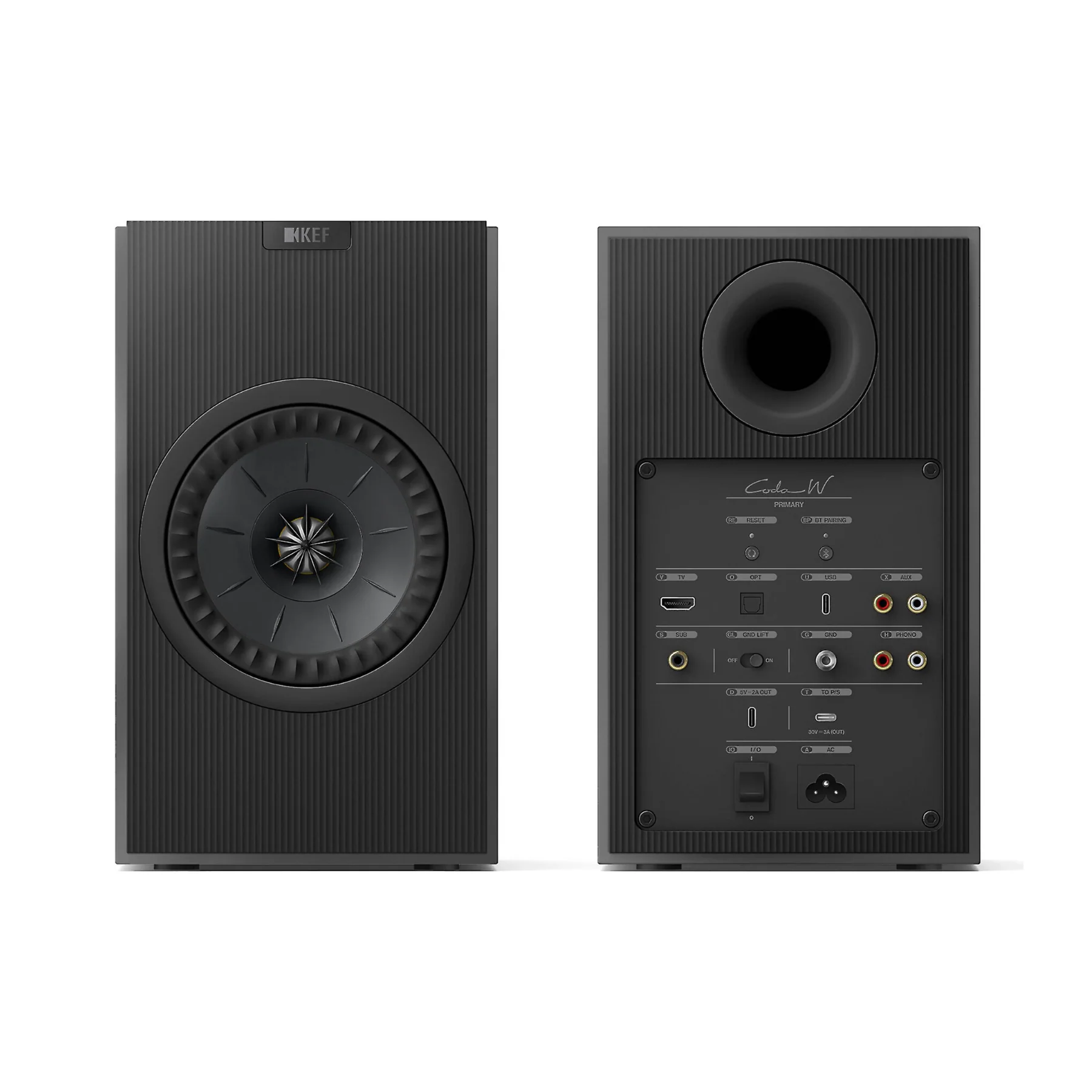 KEF Coda W Wireless HiFi Bookshelf Speakers - Clearance / Open Box - Image 8