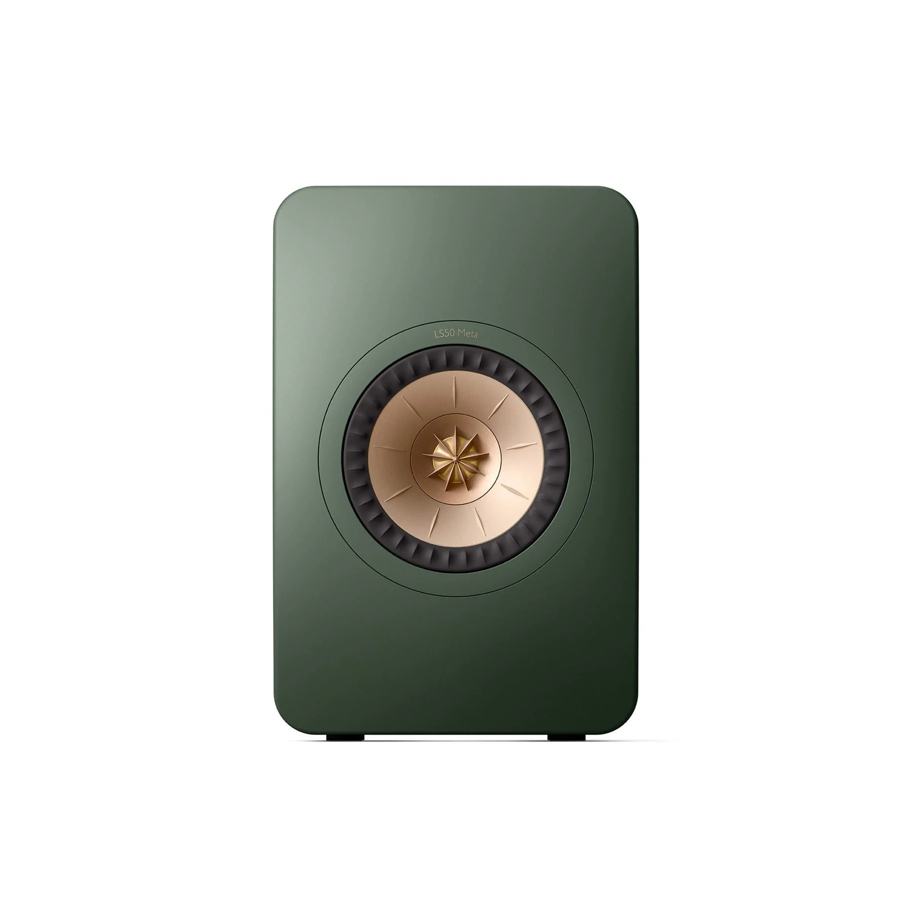 KEF LS50 Meta Bookshelf Speakers - Moss Green Pair - Image 10