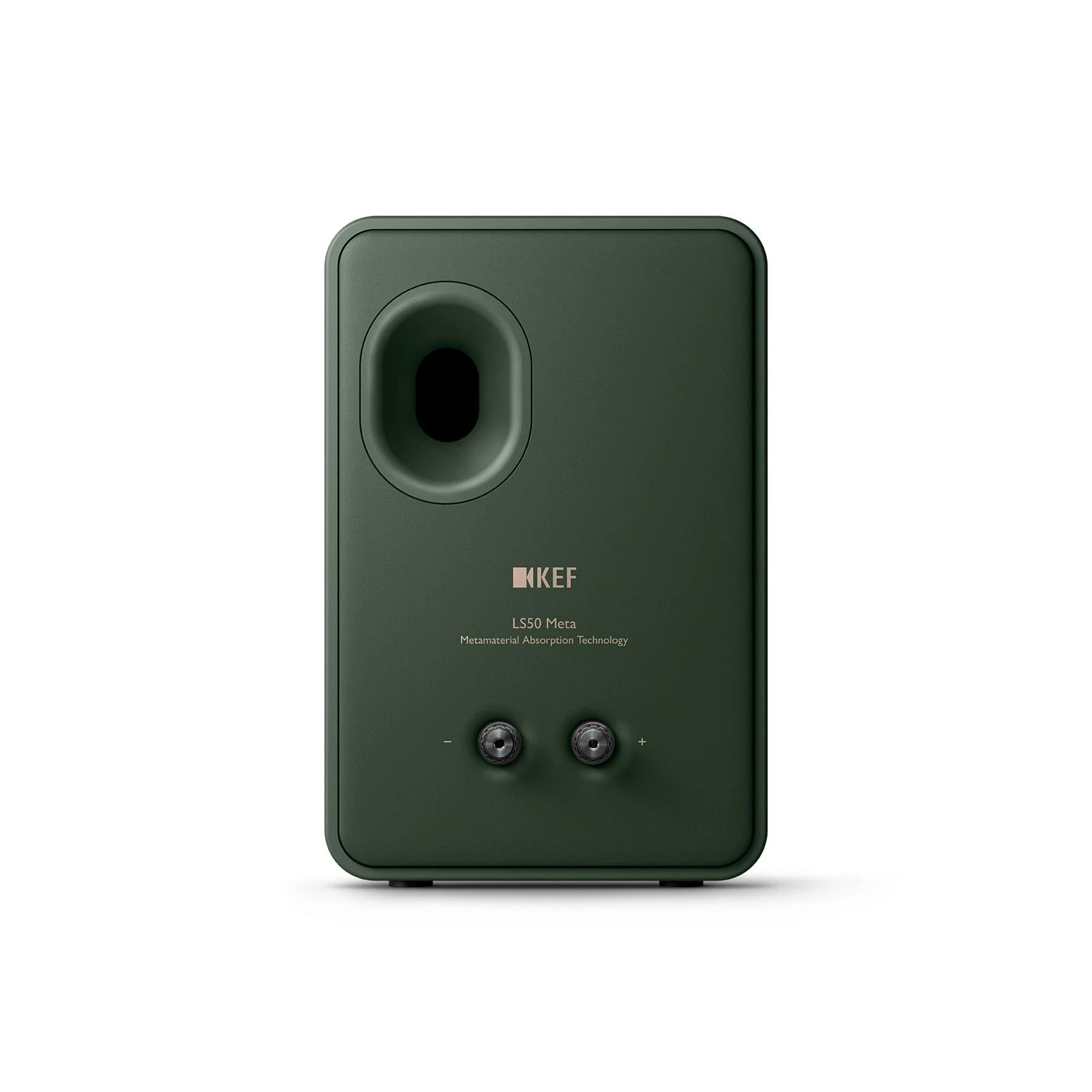 KEF LS50 Meta Bookshelf Speakers - Moss Green Pair - Image 9