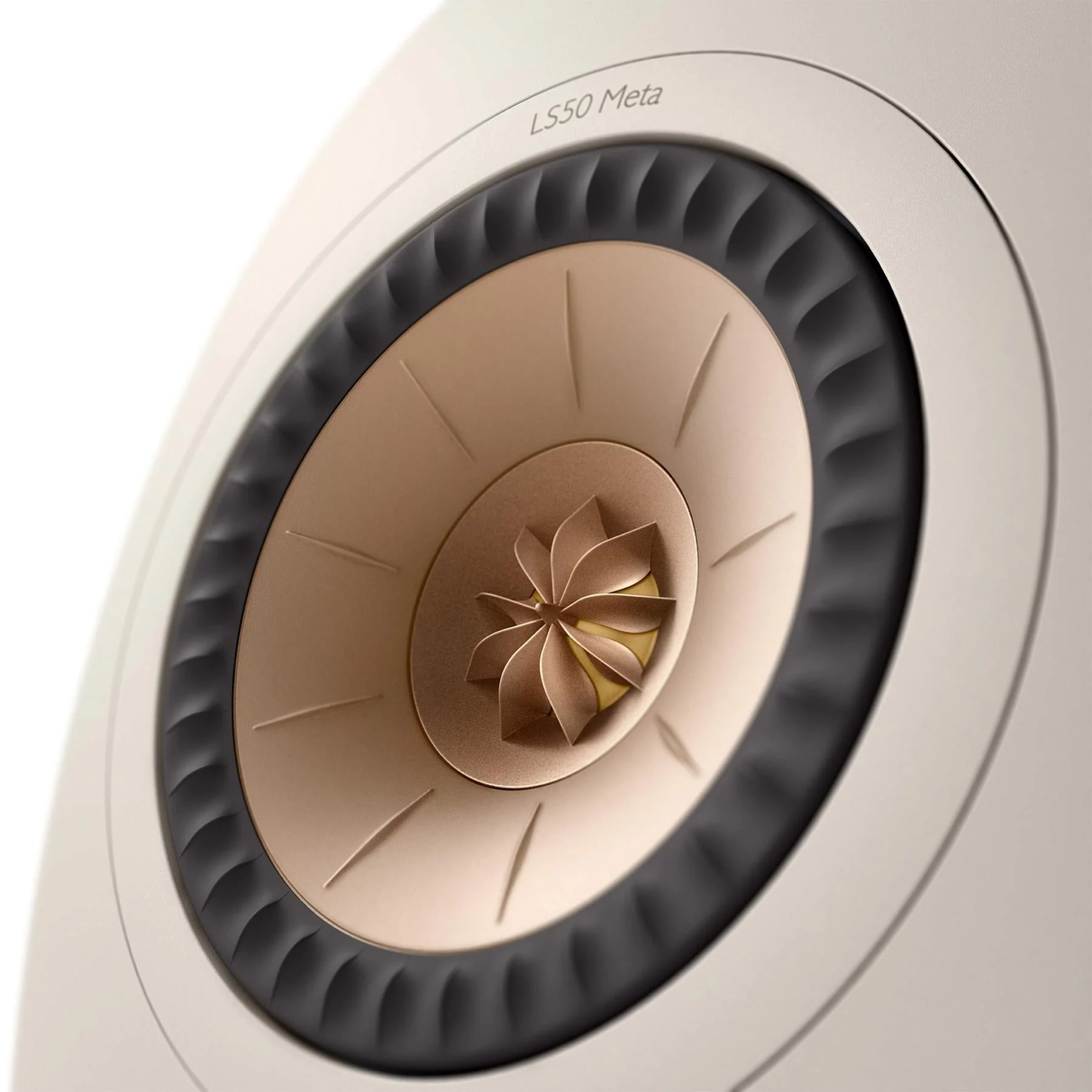 KEF LS50 Meta Bookshelf Speakers - Sandshell Pair - Image 10