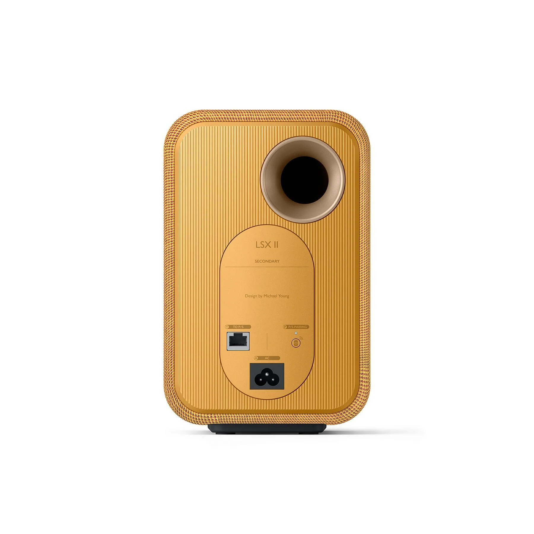 KEF LSX II Wireless HiFi Speakers - Amber Haze - Image 9