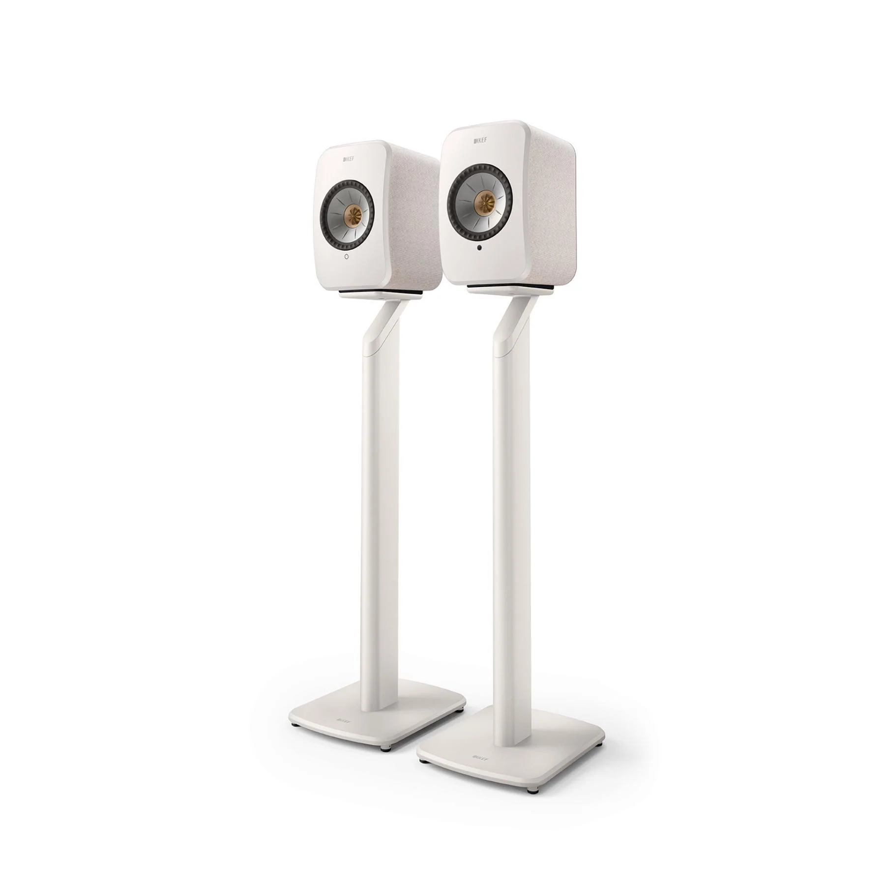 KEF LSX II Wireless HiFi Speakers - Cotton White - Image 8