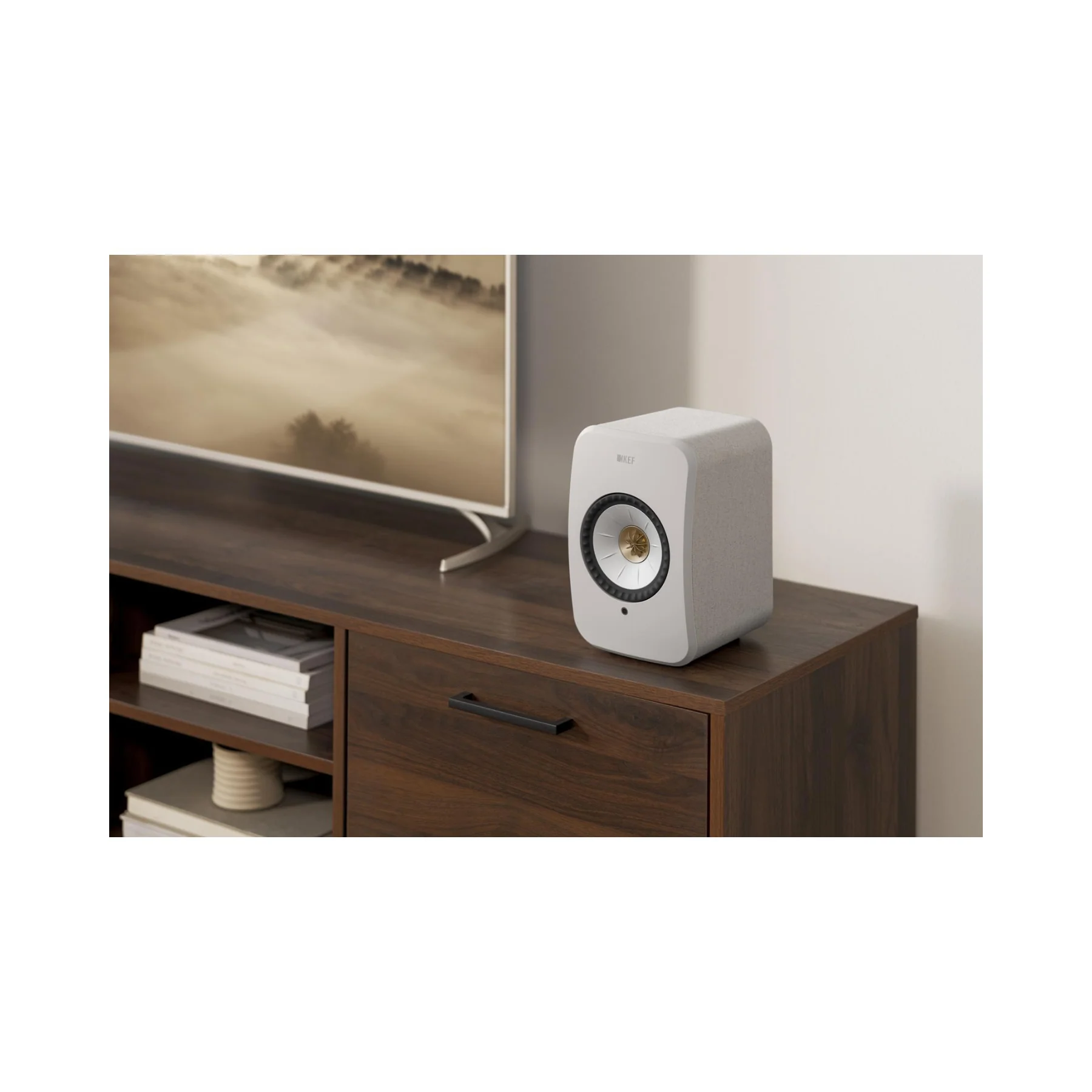 KEF LSX II Wireless HiFi Speakers - Cotton White - Clearance / Open Box - Image 5