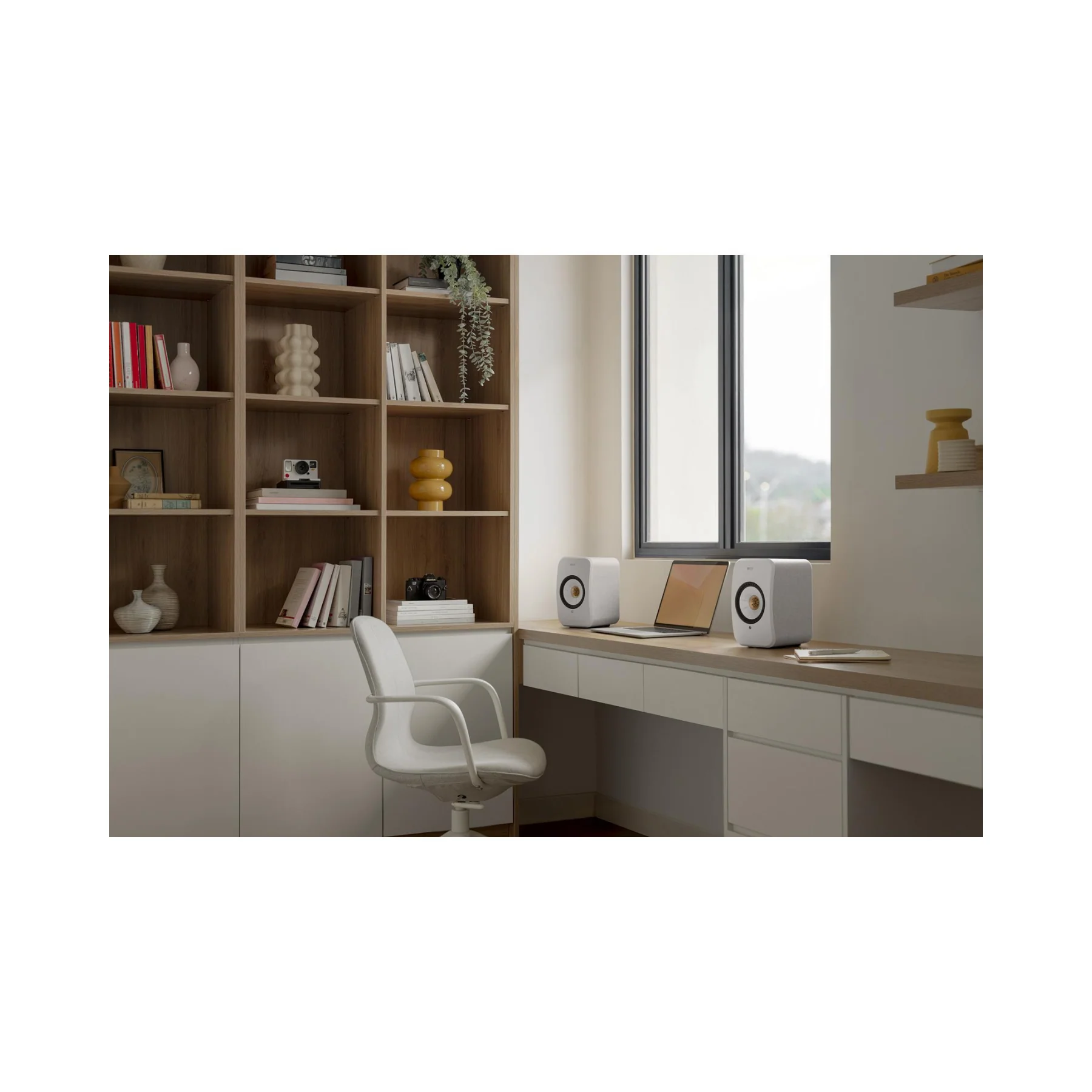KEF LSX II Wireless HiFi Speakers - Cotton White - Clearance / Open Box - Image 7