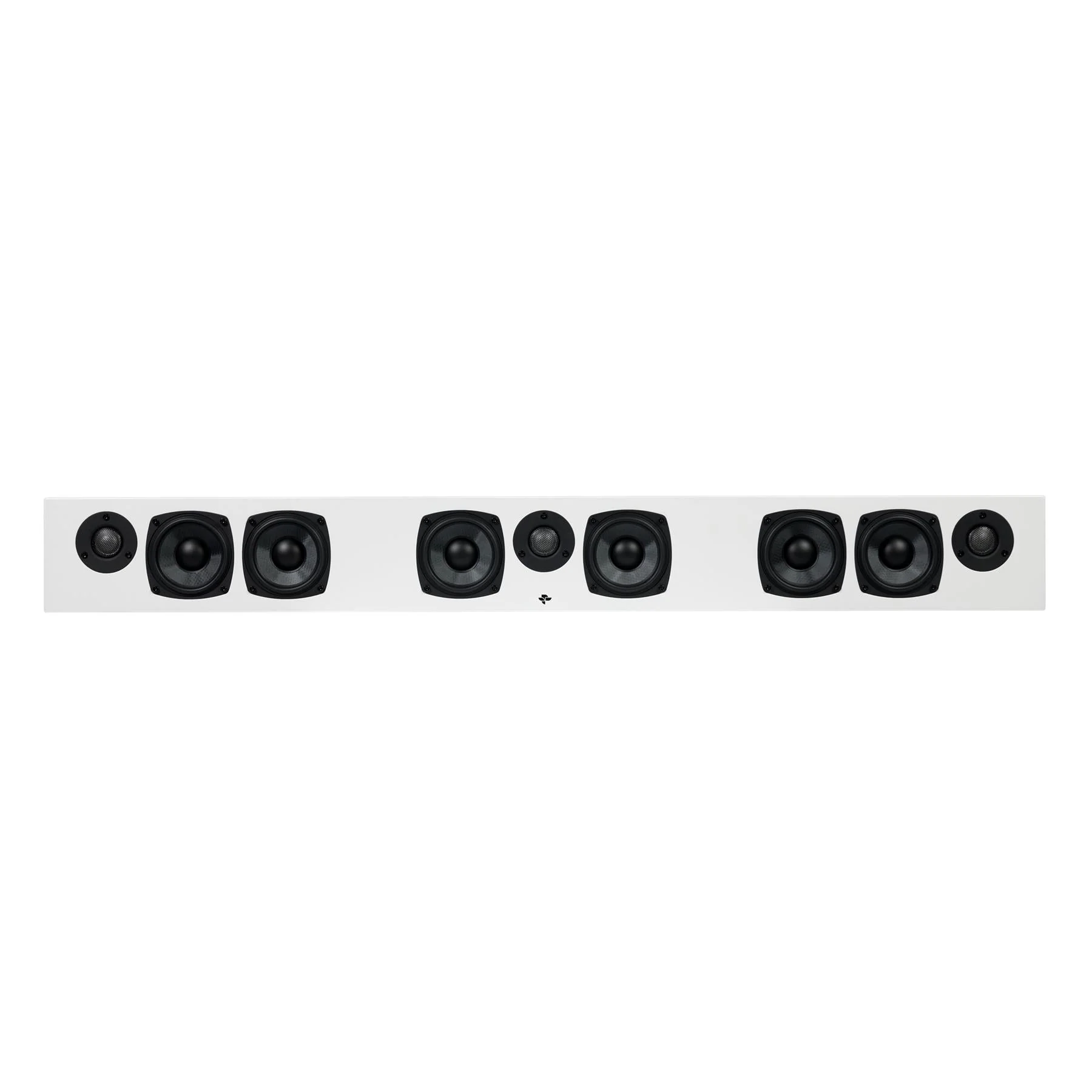 KIN by Totem Force Passive 3-Channel Soundbar – Satin White