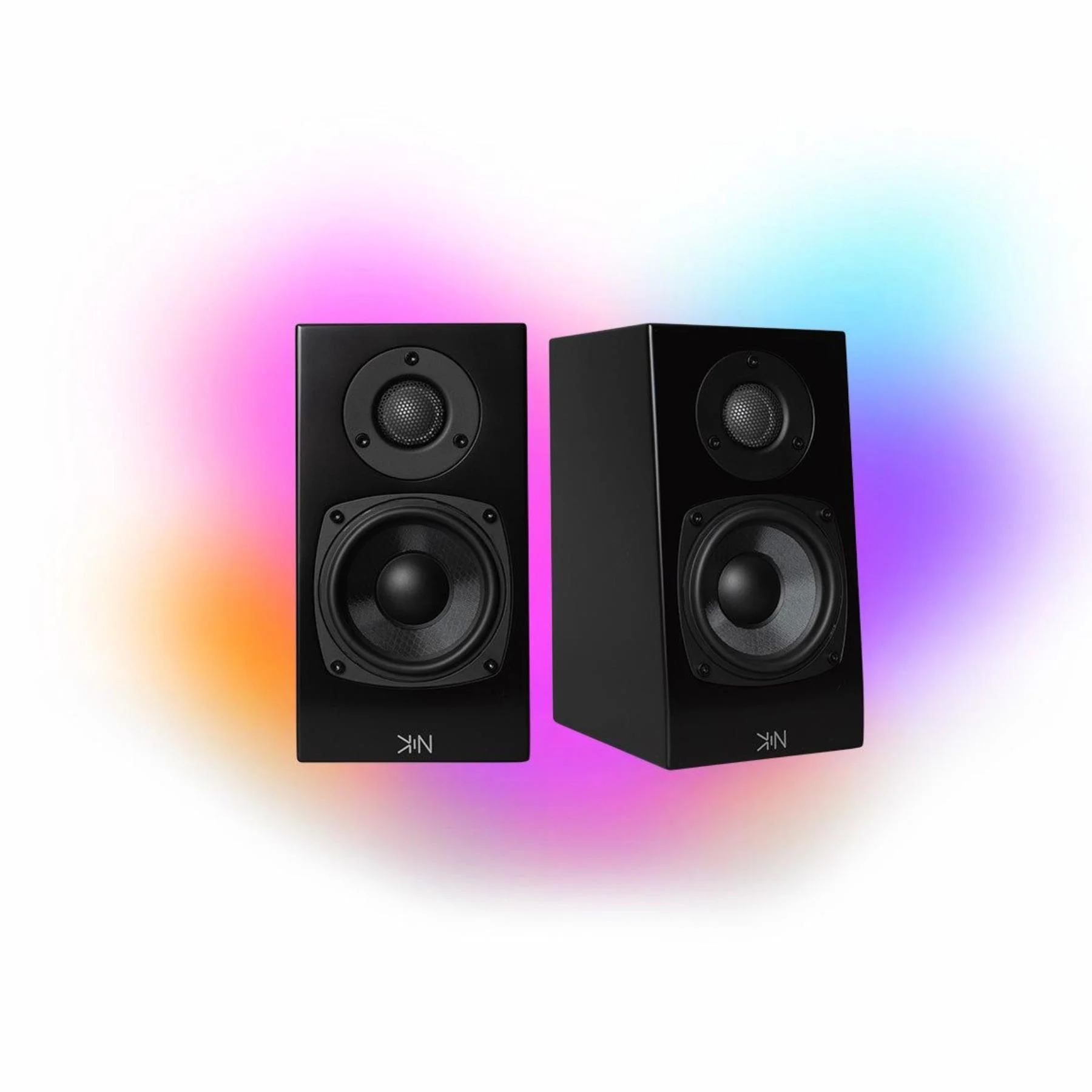 KIN by Totem One Bookshelf Speakers – Satin Black Pair - Image 2