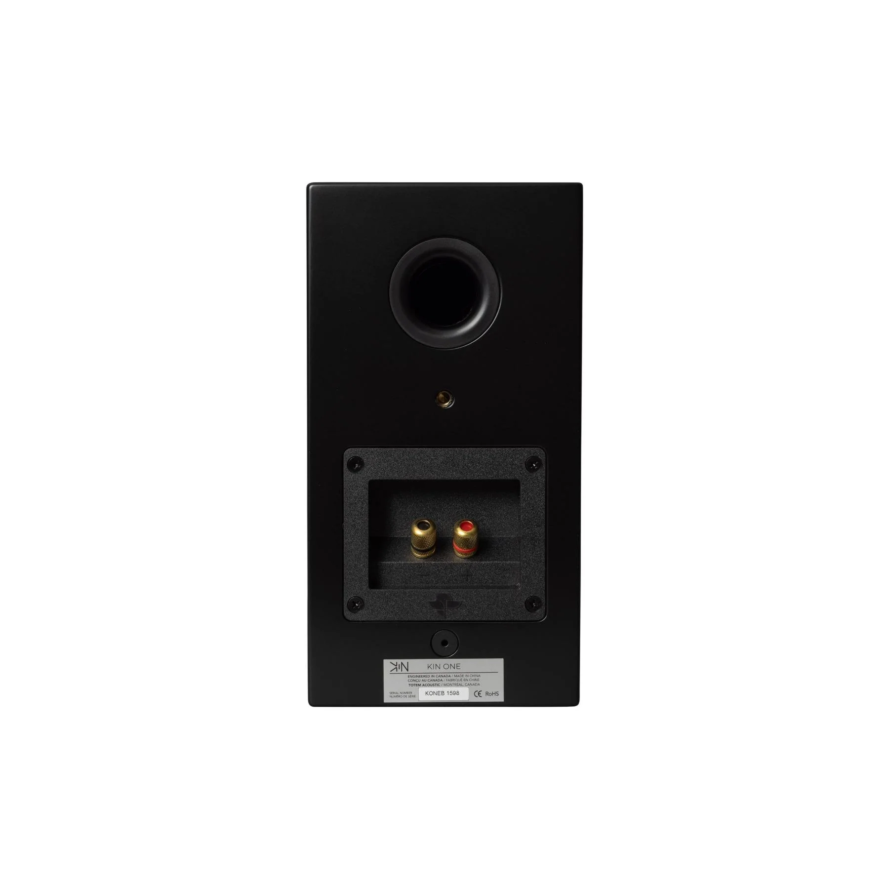 KIN by Totem One Bookshelf Speakers – Satin Black Pair - Image 5