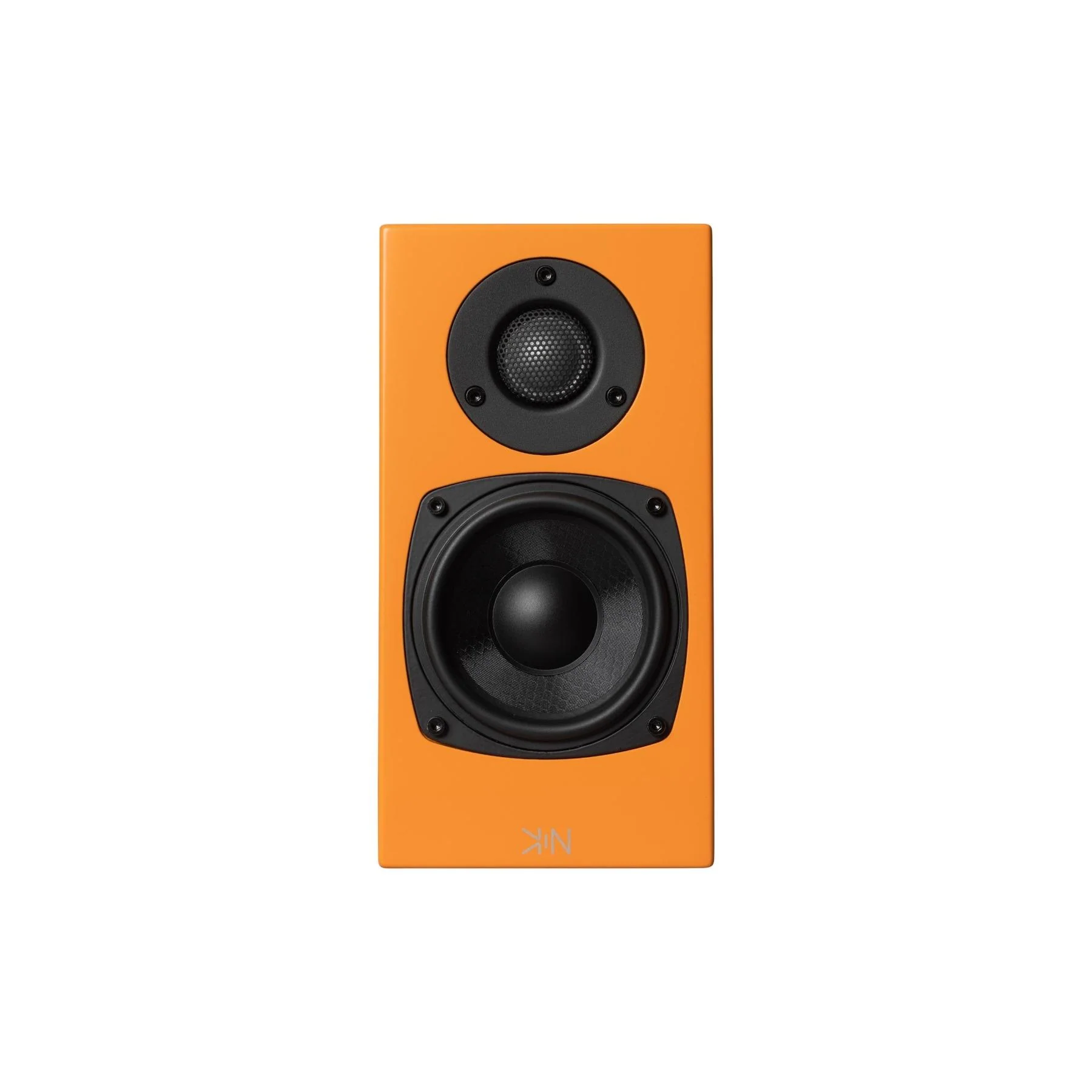 KIN by Totem One Bookshelf Speakers – Satin Orange Pair - Image 4