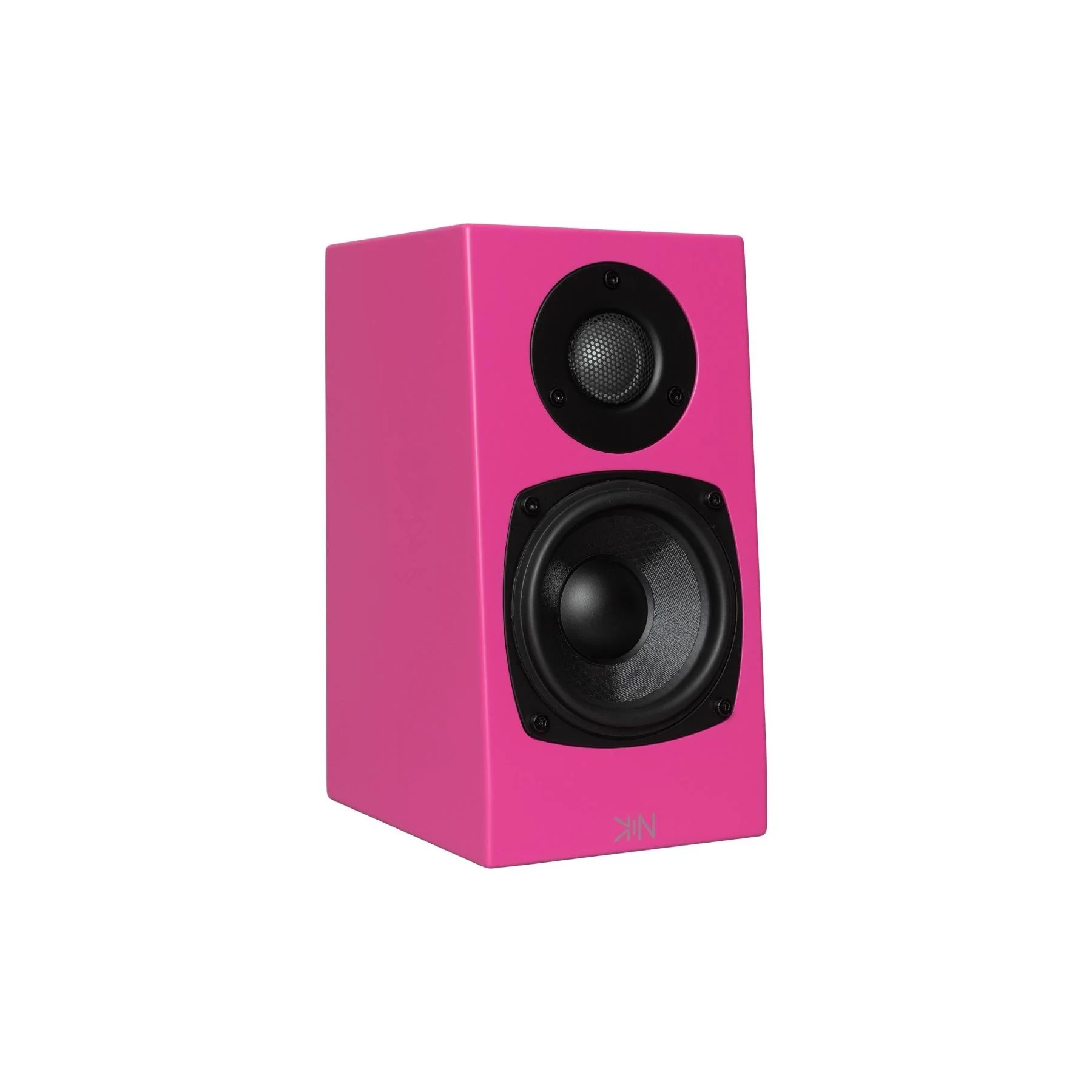 KIN by Totem One Bookshelf Speakers – Satin Pink Pair