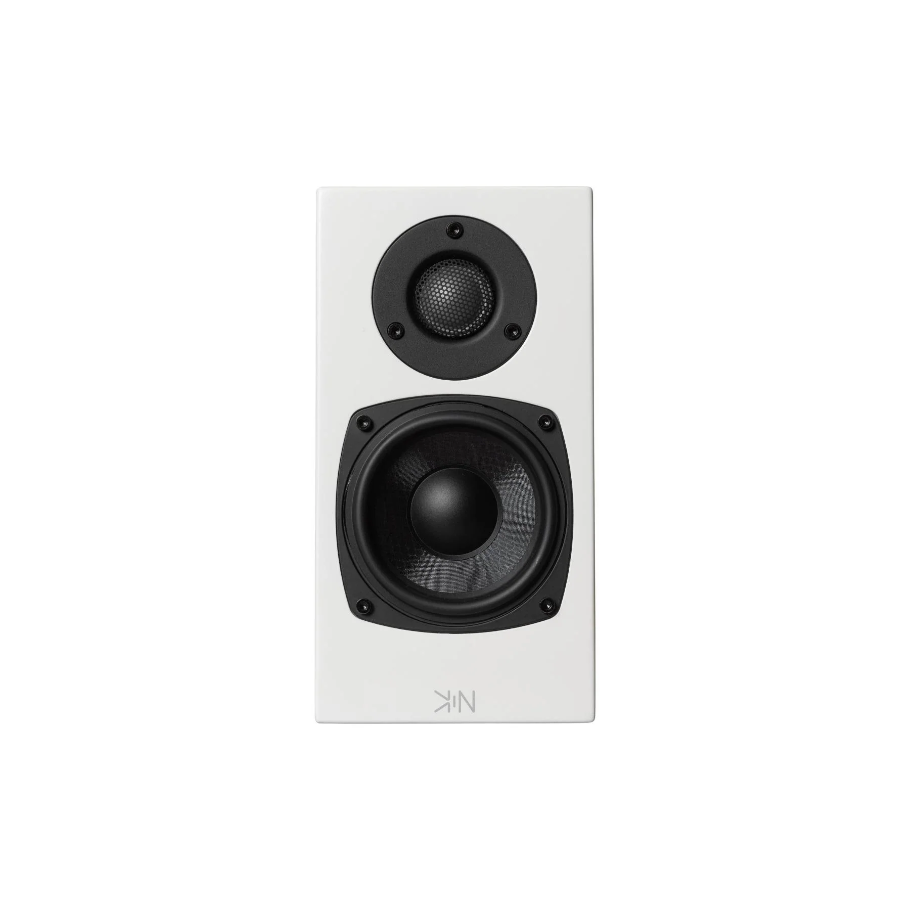KIN by Totem One Bookshelf Speakers – Satin White Pair - Image 3