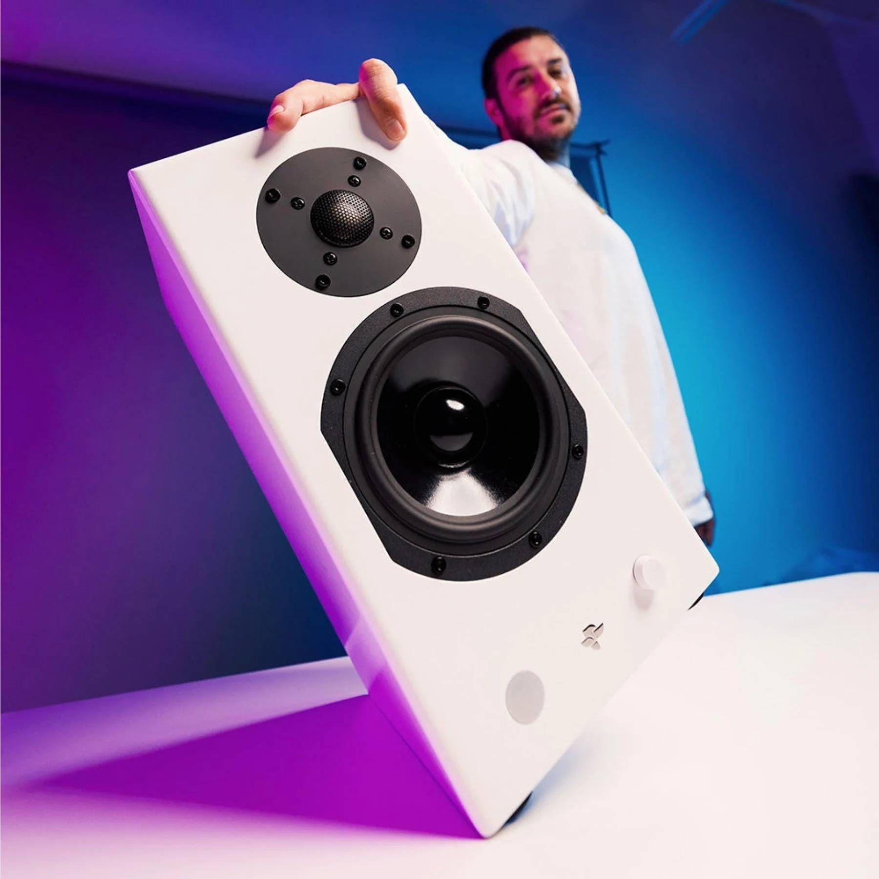 KIN by Totem Play Powered Bookshelf Speakers – Satin Black Pair - Image 7