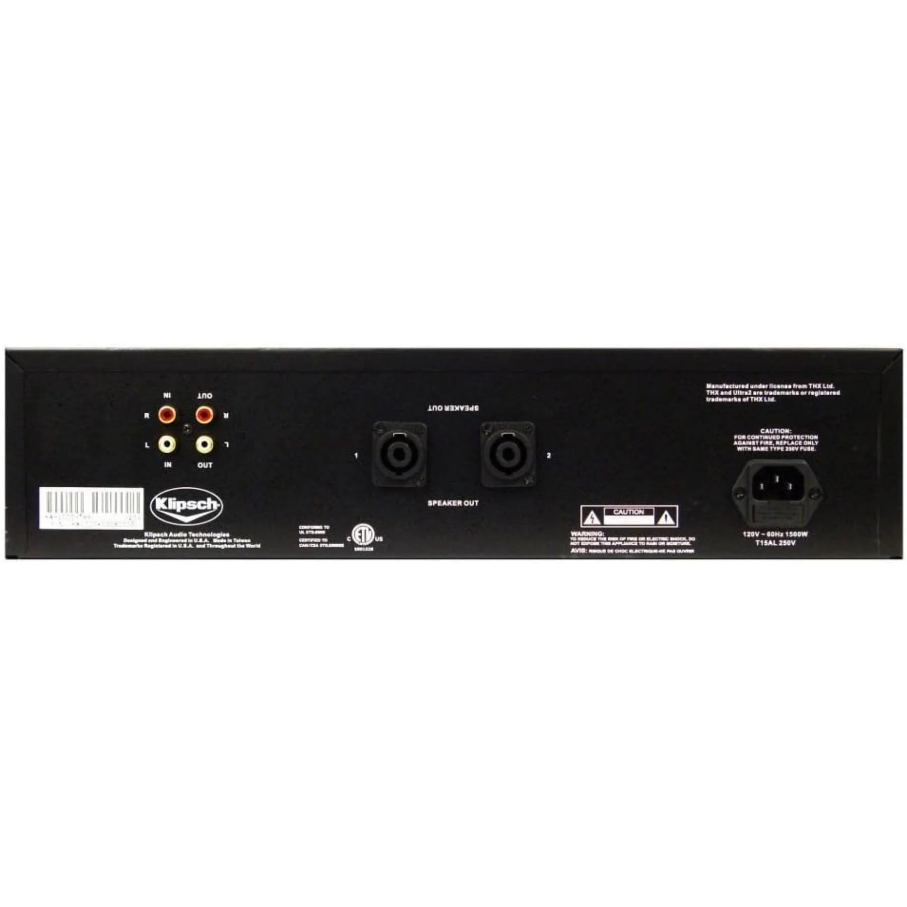 Klipsch KA-1000-THX Subwoofer Amplifier - Image 2