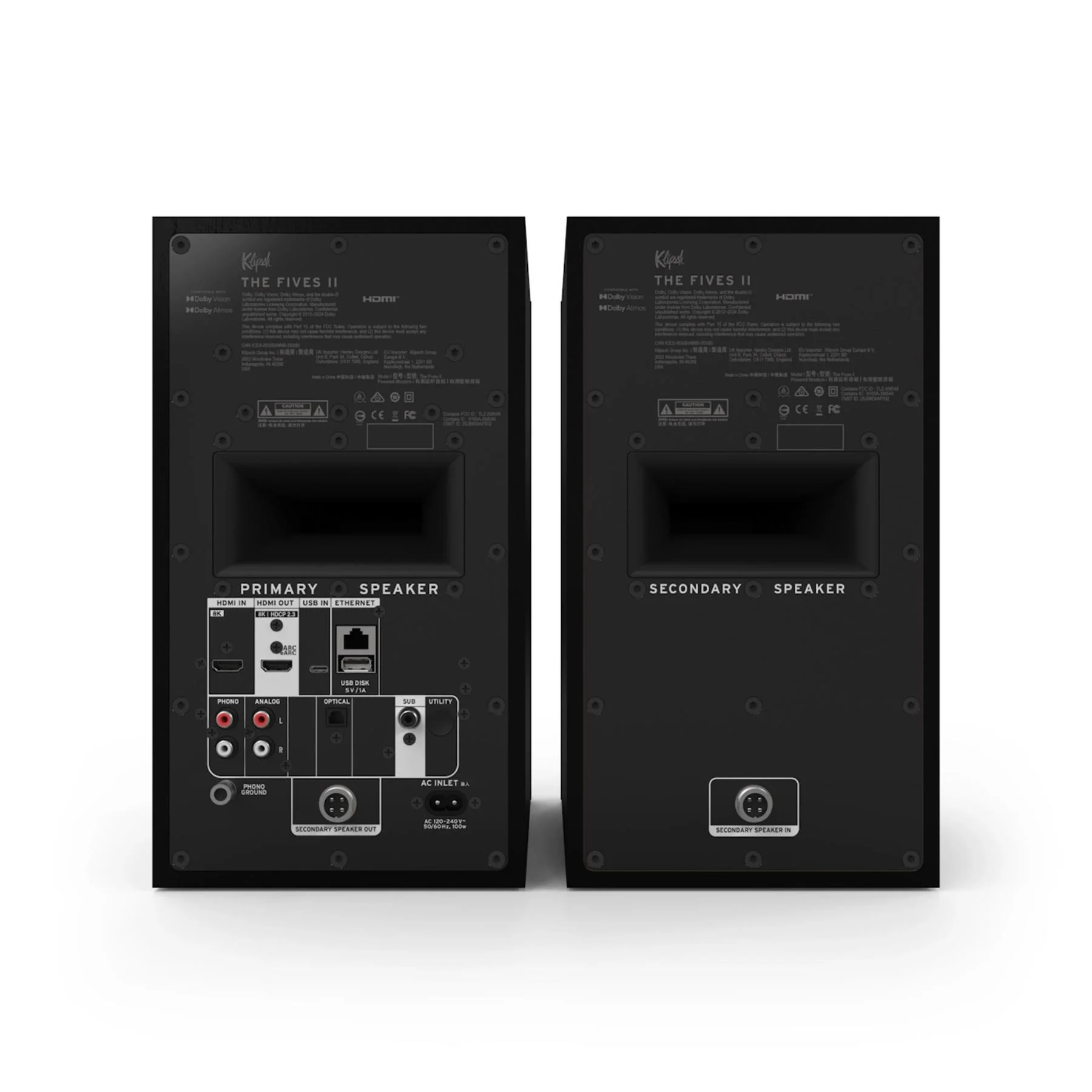 Klipsch The Fives II Dolby Atmos Powered Speakers - Image 6