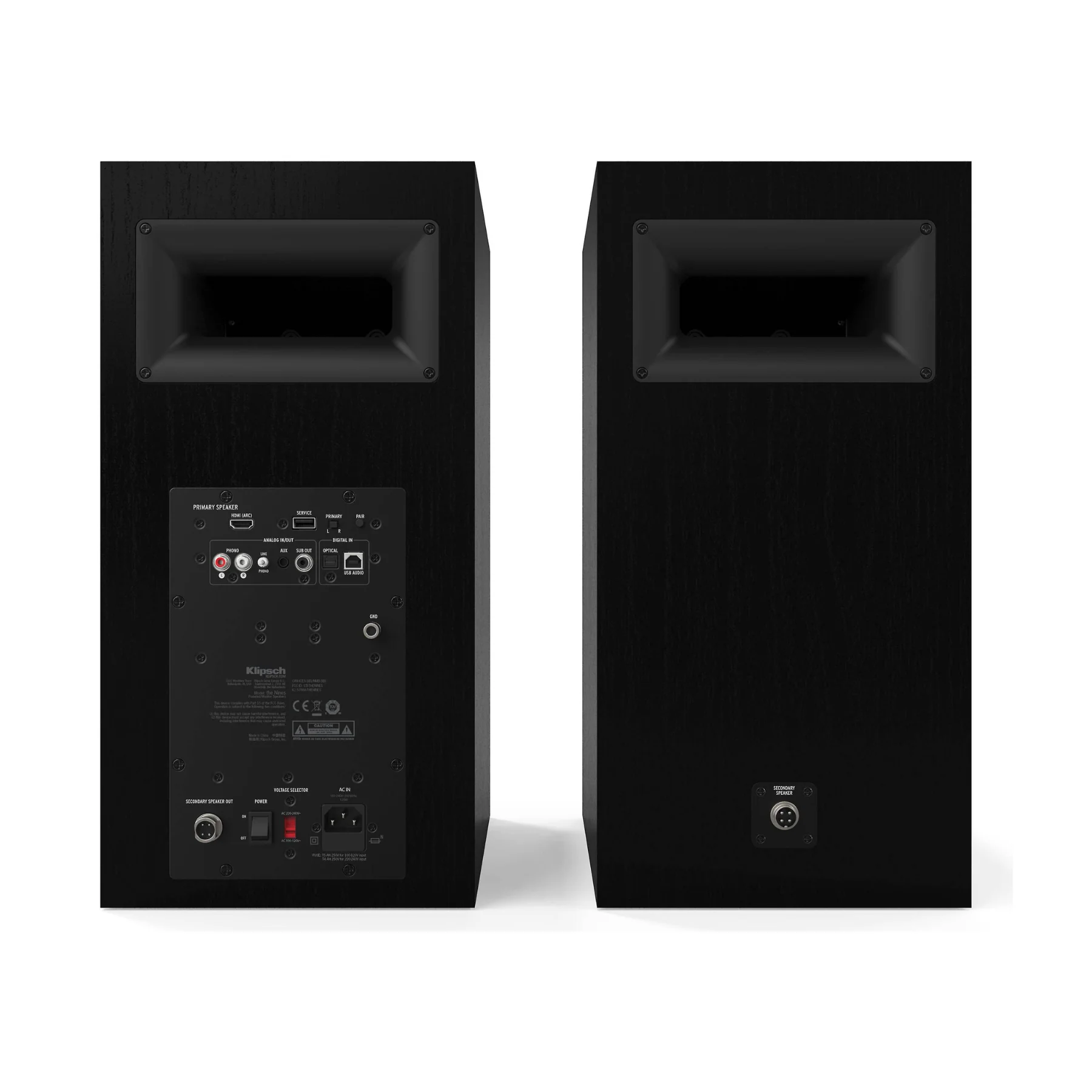 Klipsch The Nines - Powered Bookshelf Speakers - Clearance / Open Box - Image 3