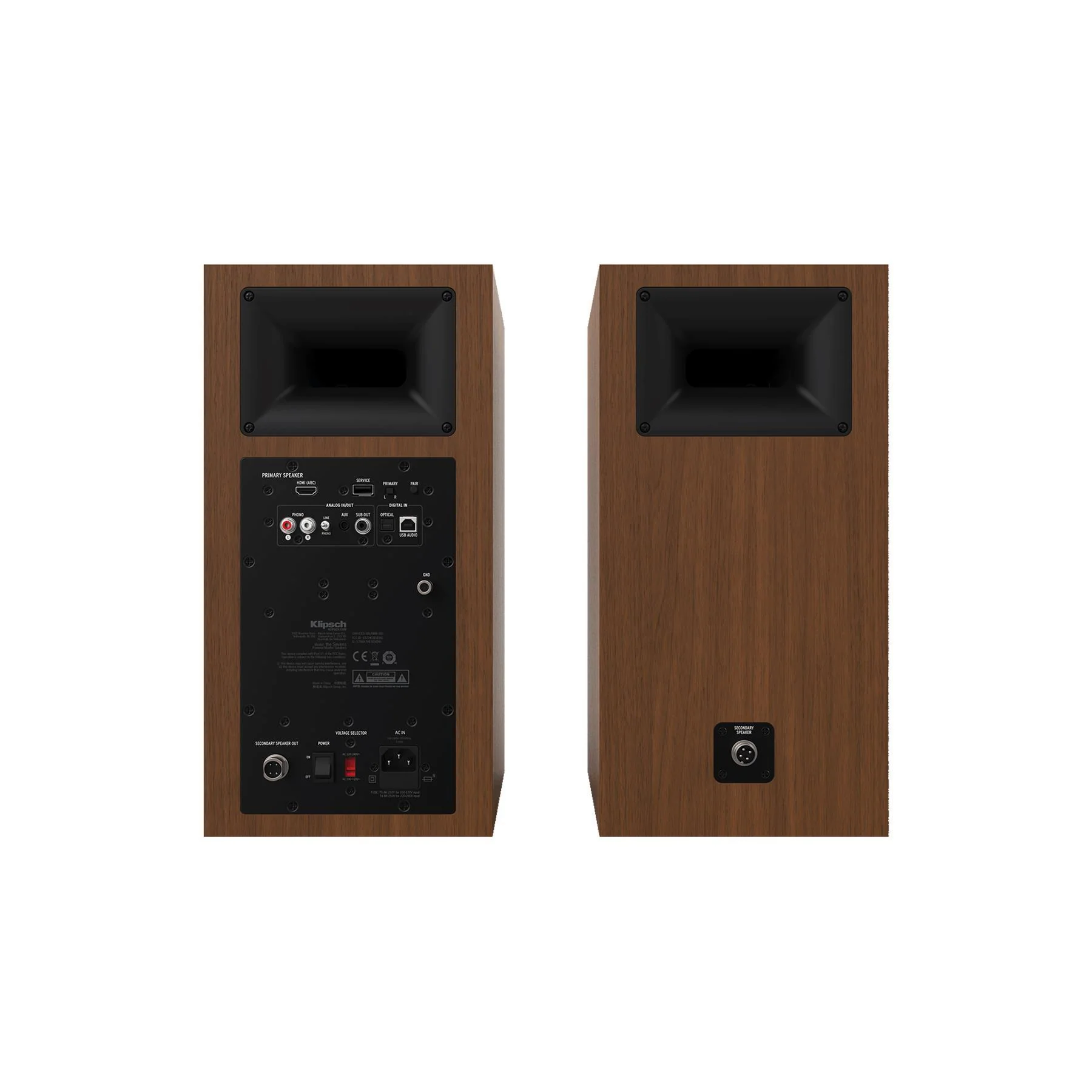 Klipsch The Sevens - Powered Bookshelf Speakers - Image 11
