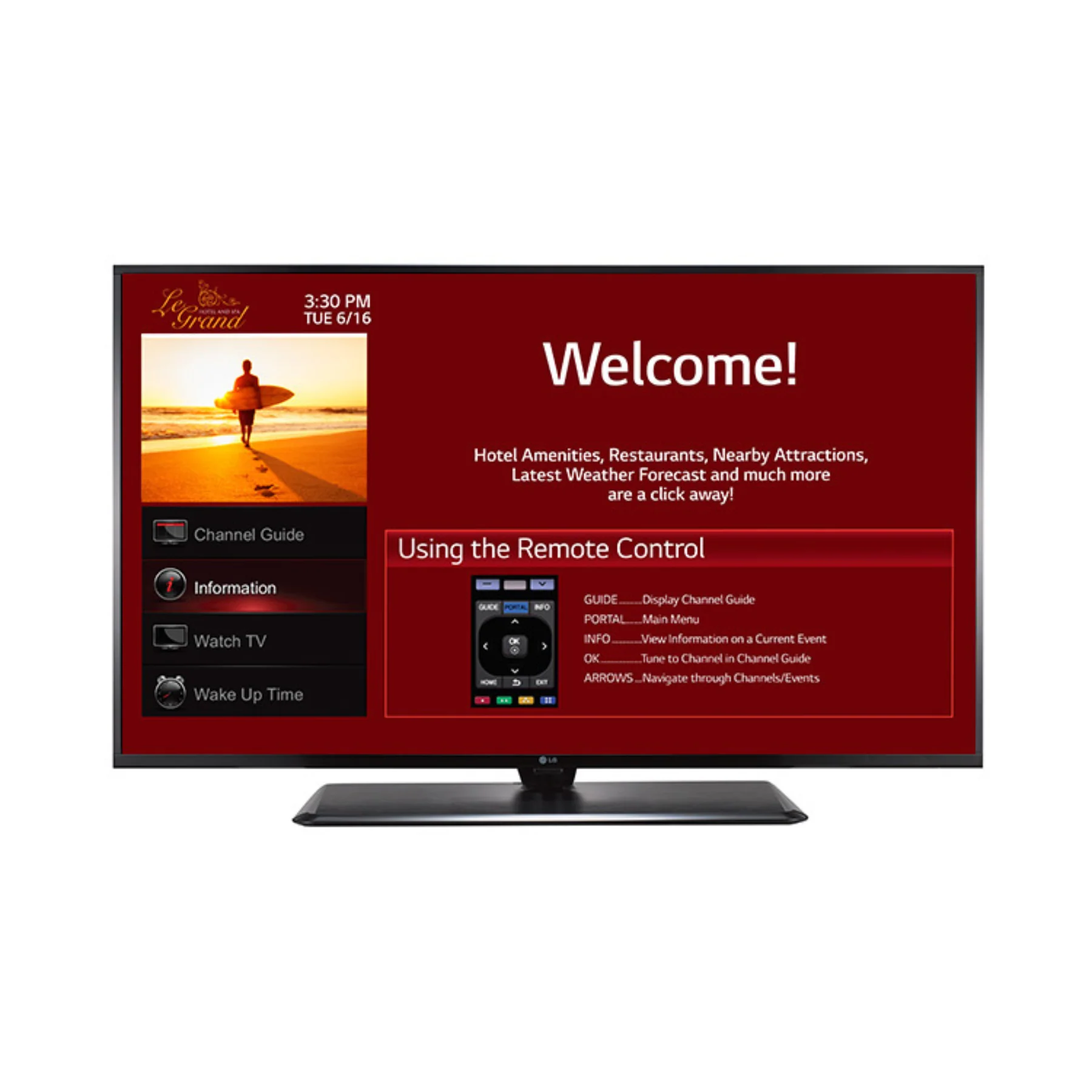 LG 43LX560H - 43" Pro:Centric Hospitality TV - Clearance / Open Box