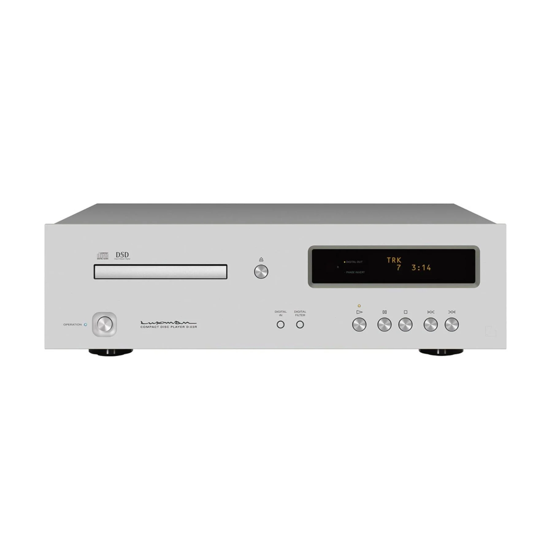 LUXMAN D-03R CD Player-silver