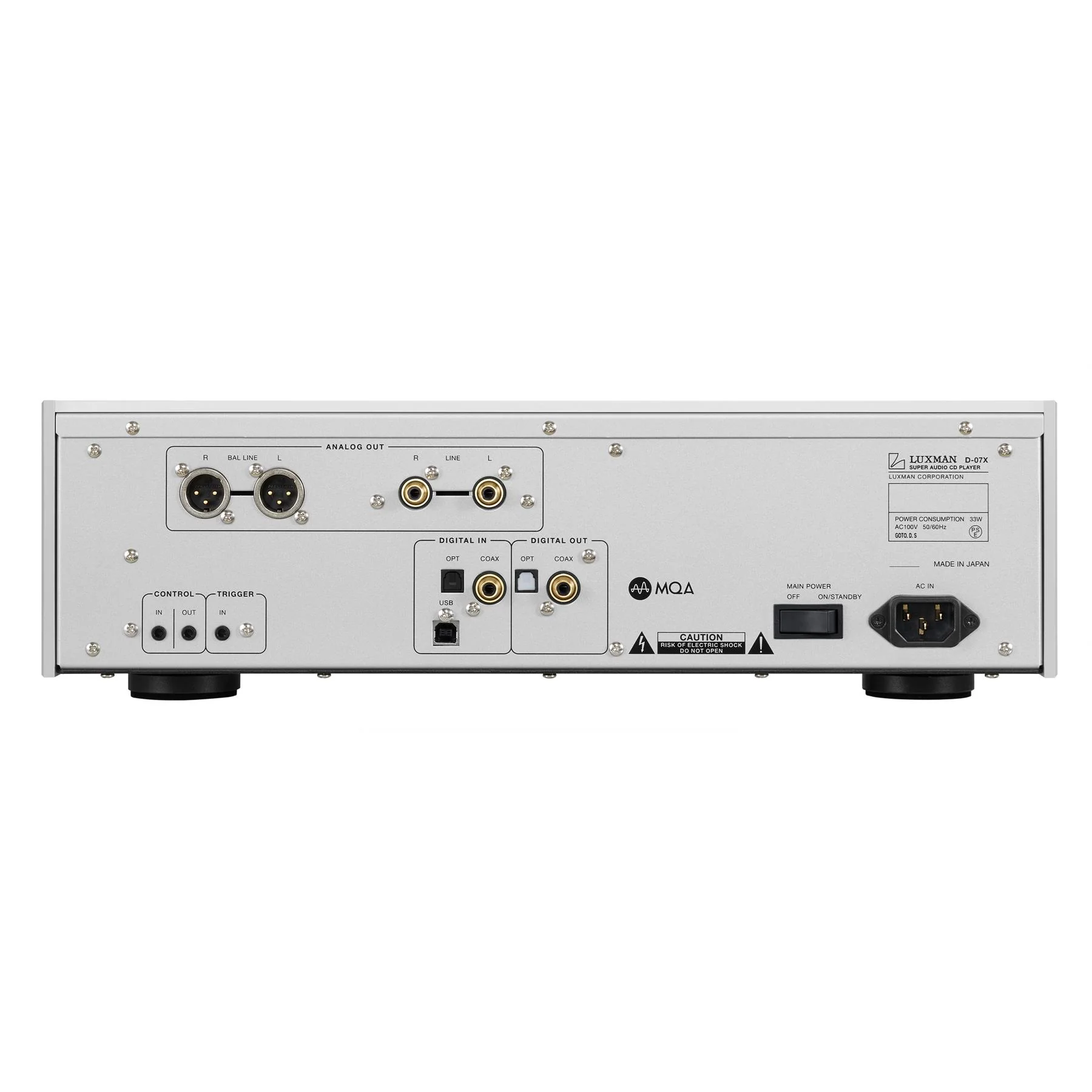 LUXMAN D-07X SACD/CD Player with DAC - Image 2