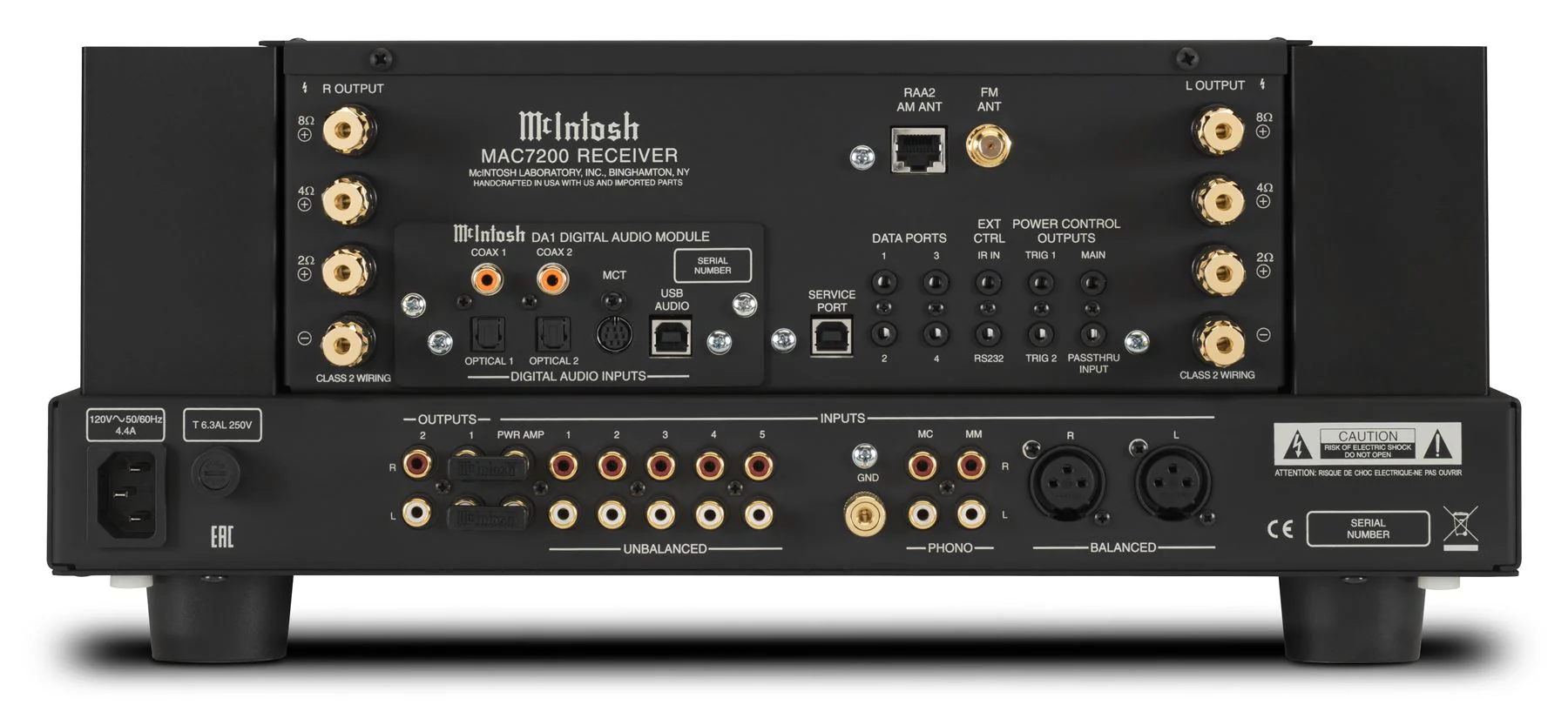 McIntosh MAC7200 - 2-Channel Receiver w/ AM/FM Tuner - Image 4