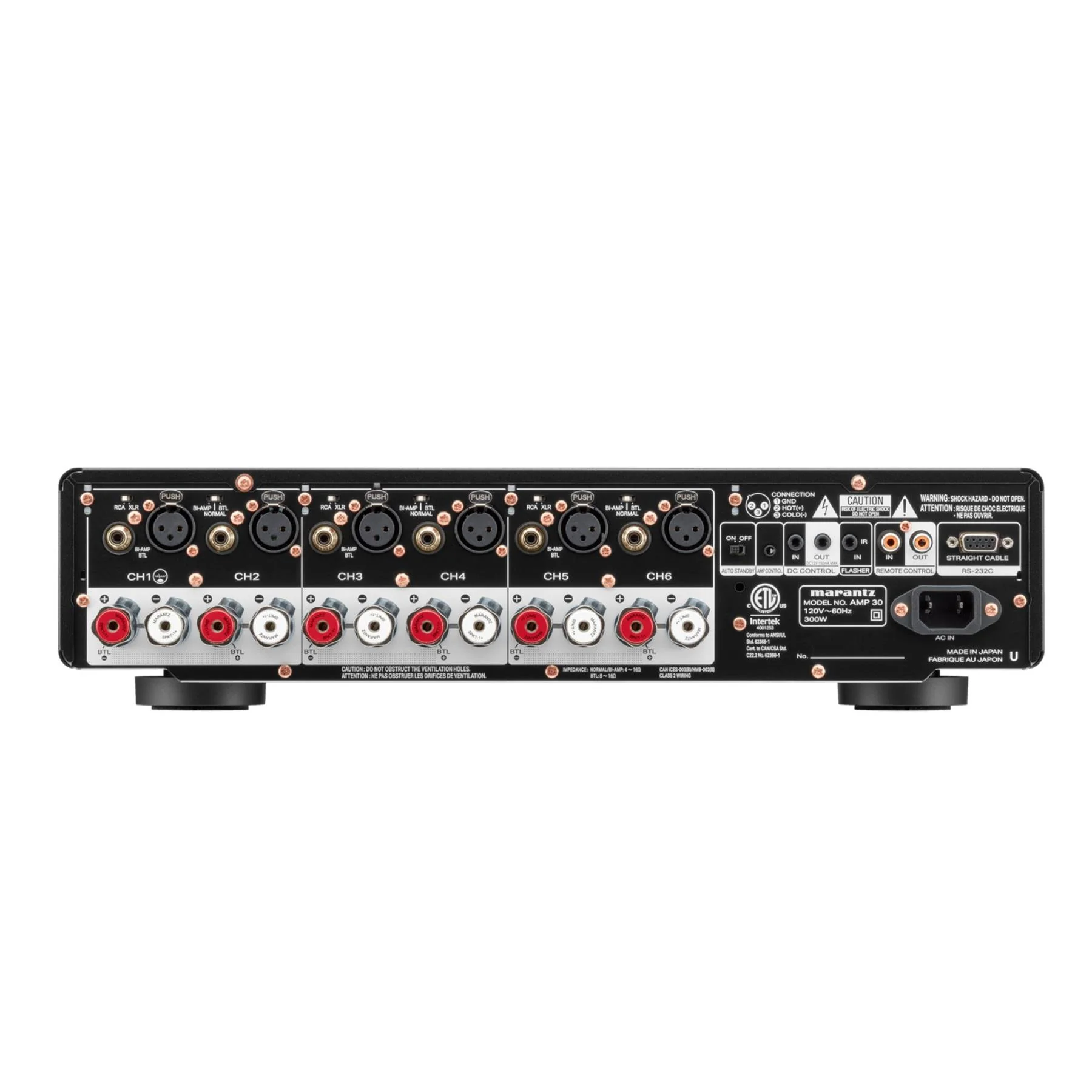 Marantz AMP 30 Slim 6-Channel Class D Power Amplifier - Image 2
