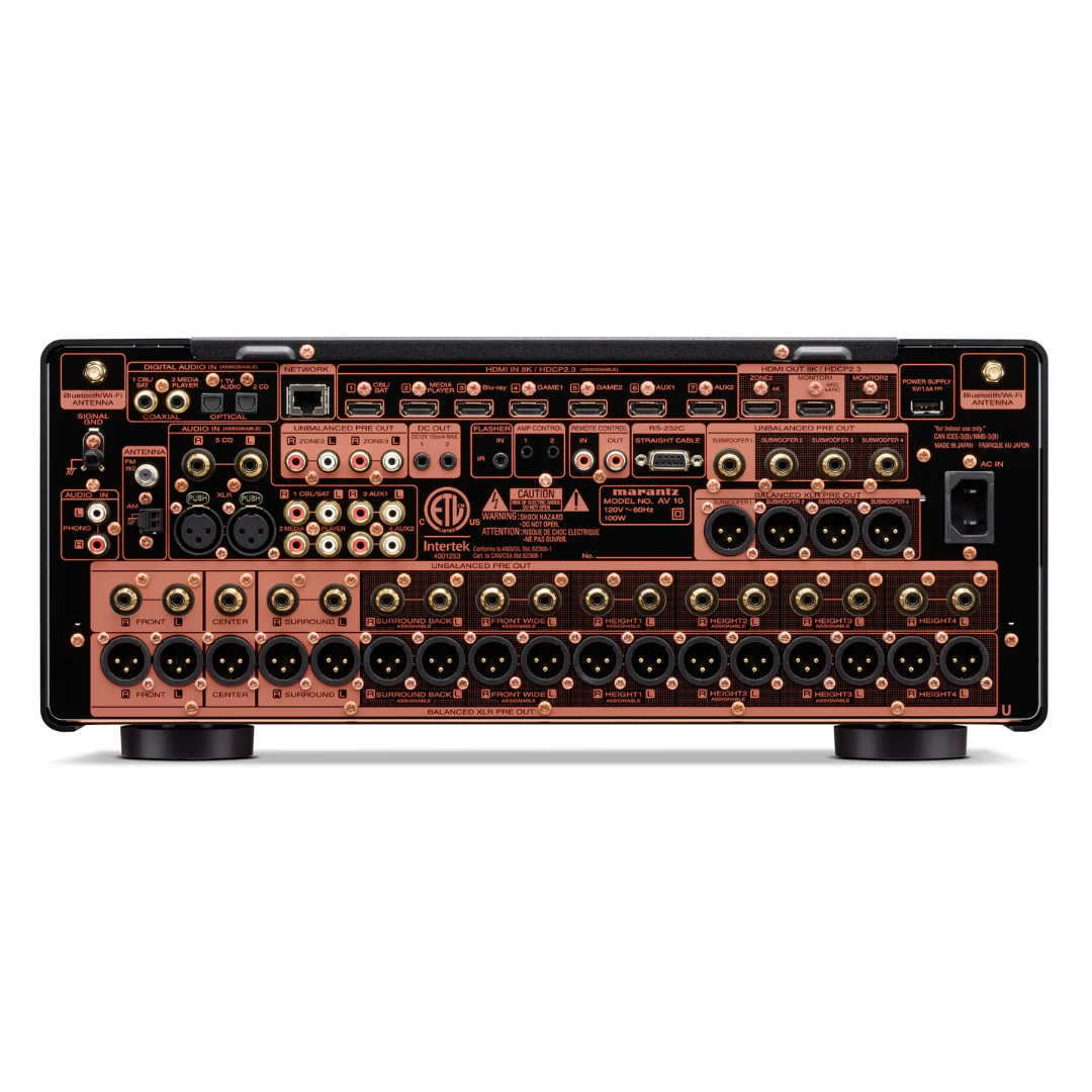 Marantz AV 10 15.4-Channel Preamplifier/Processor - Image 4