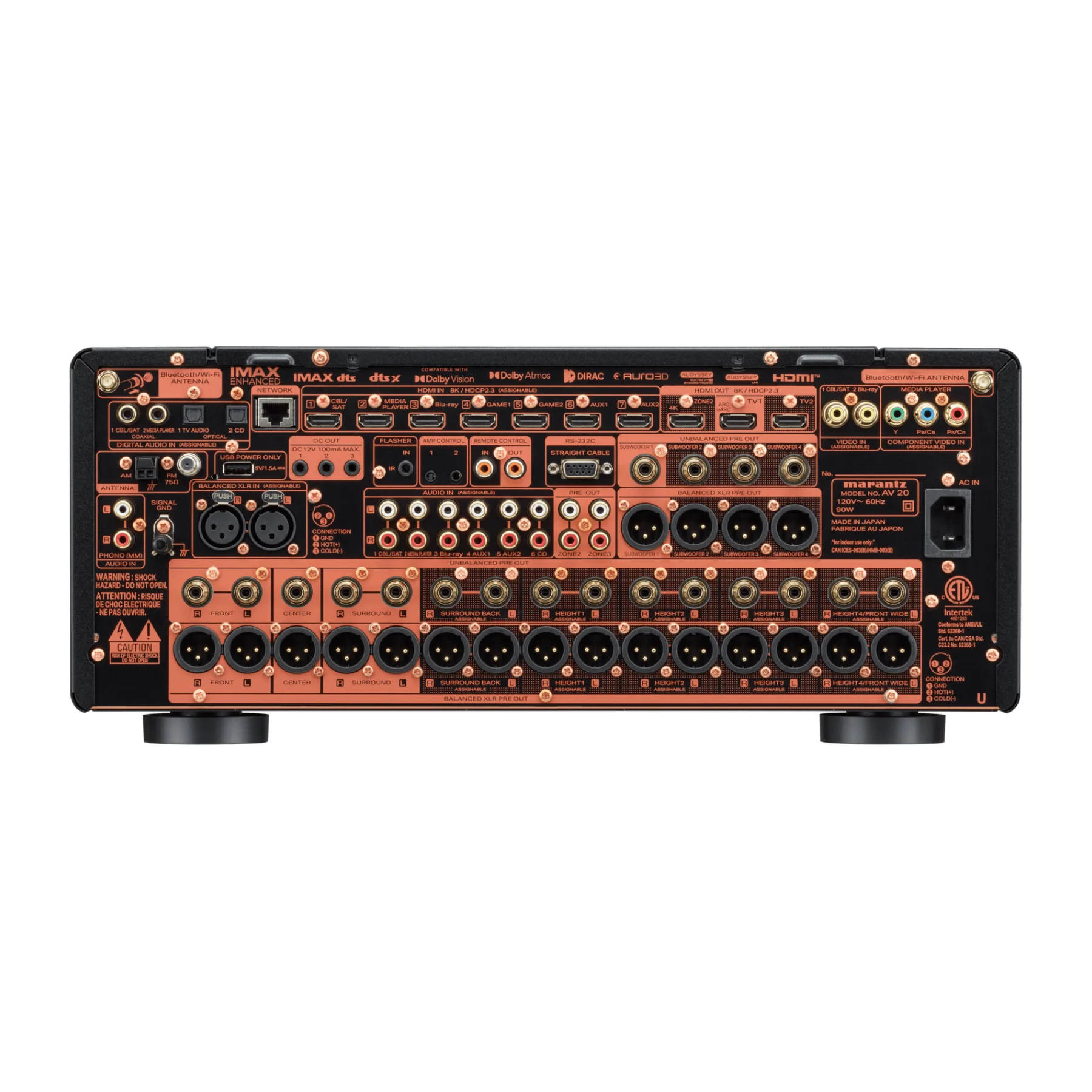 Marantz AV 20 13.4-Channel Preamplifier/Processor - Image 3