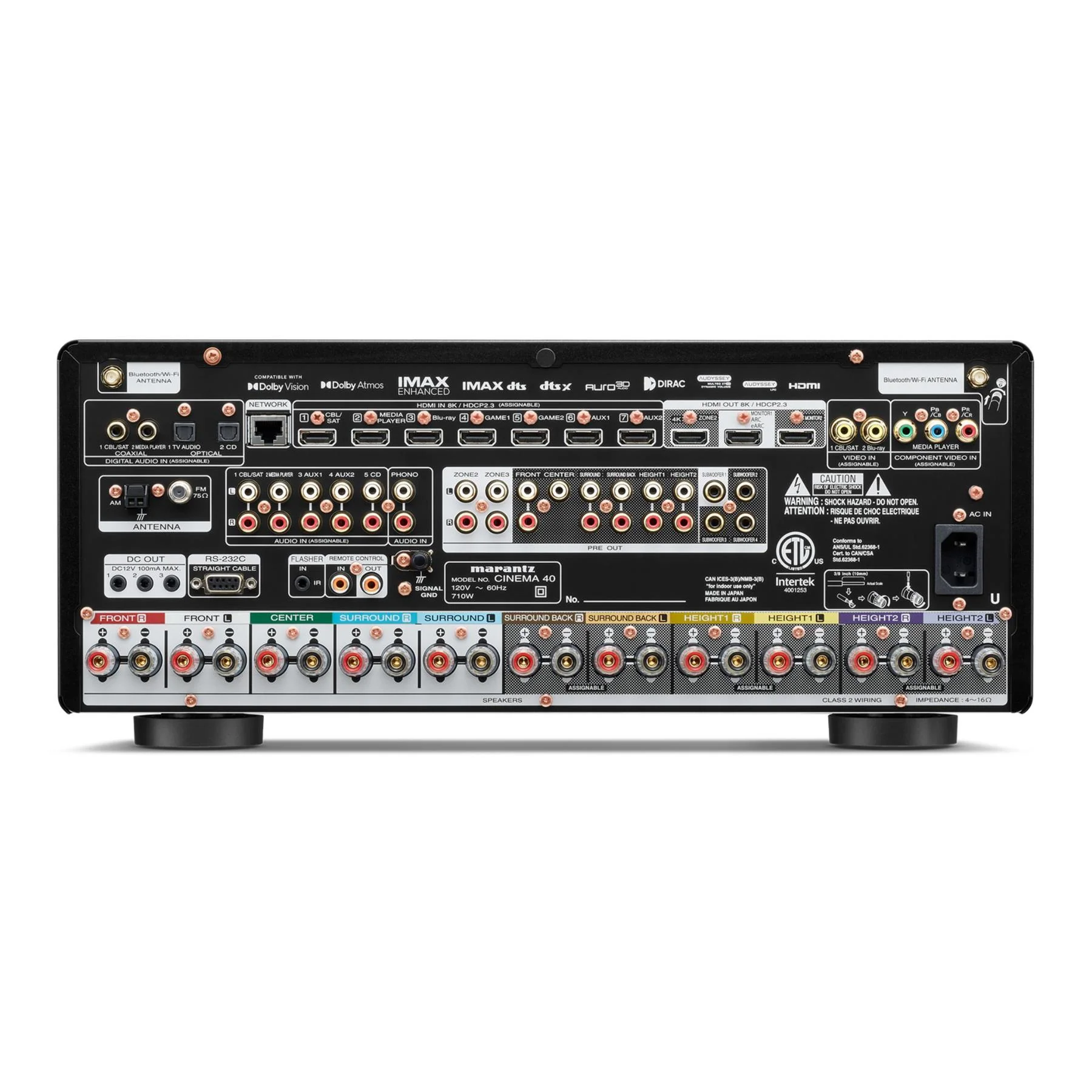 Marantz Cinema 40 - Premium 9.4 Ch  AV Receiver - Clearance / Open Box - Image 5