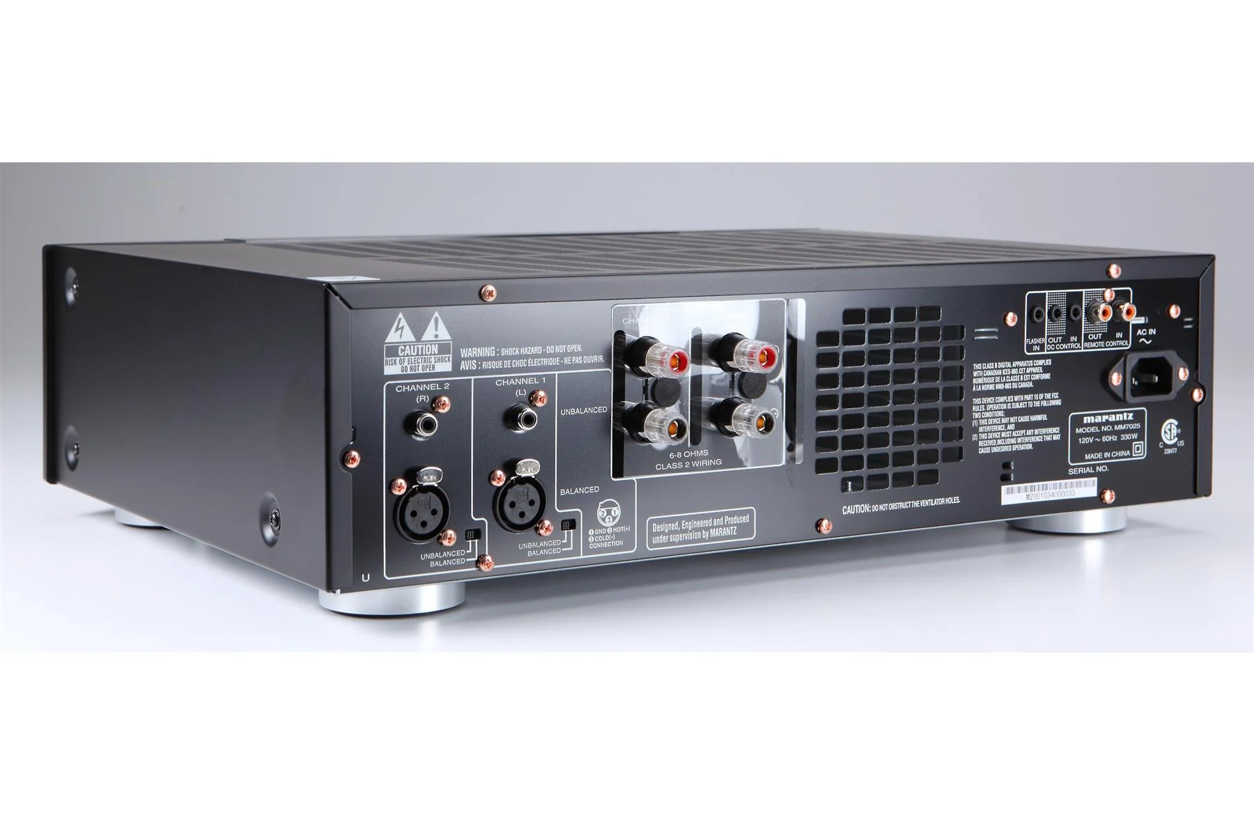 Marantz MM7025 - 2- Channel Power Amplifier - Clearance / Open Box - Image 4