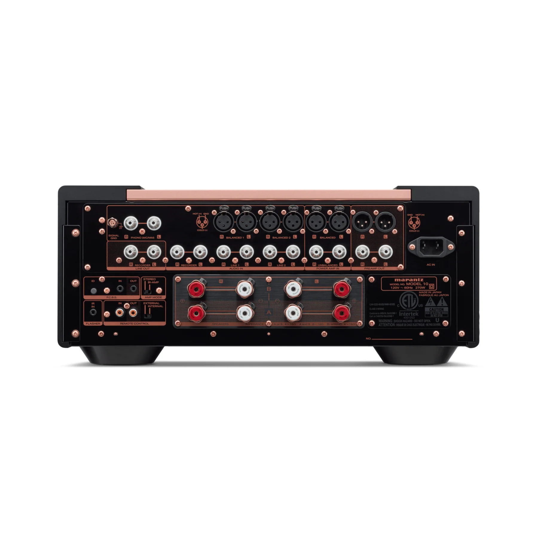 Marantz MODEL 10 - Reference Integrated Amplifier (Black) - Clearance / Open Box - Image 3