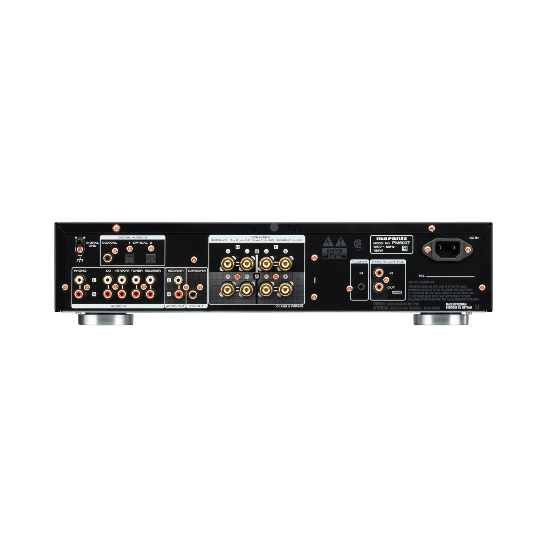 Marantz PM6007 - Integrated Amplifier with Digital Connectivity Amplifier (Black) - Clearance / Open Box - Image 2
