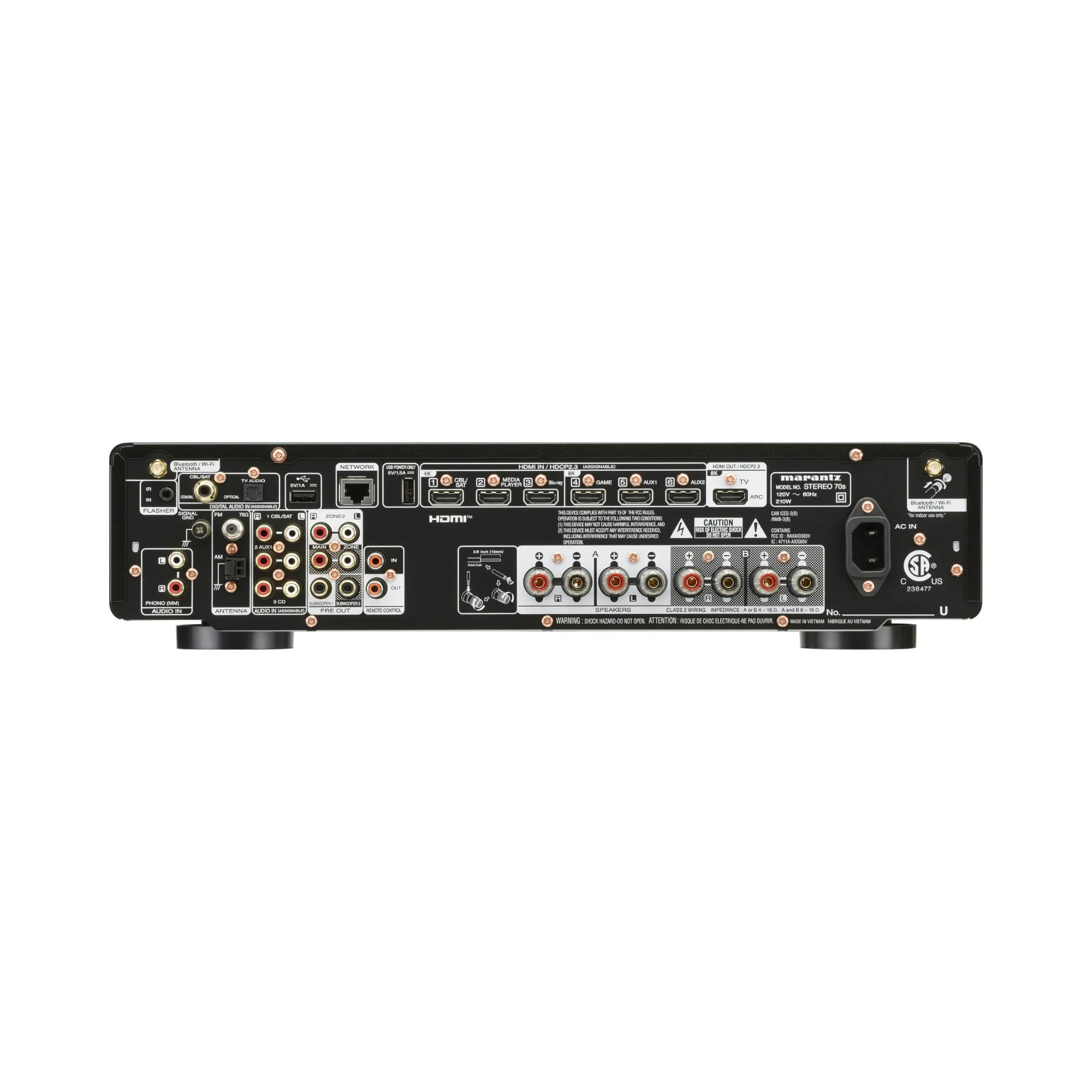 Marantz STEREO 70s Slimline Stereo Amplifier - Clearance / Open Box - Image 3