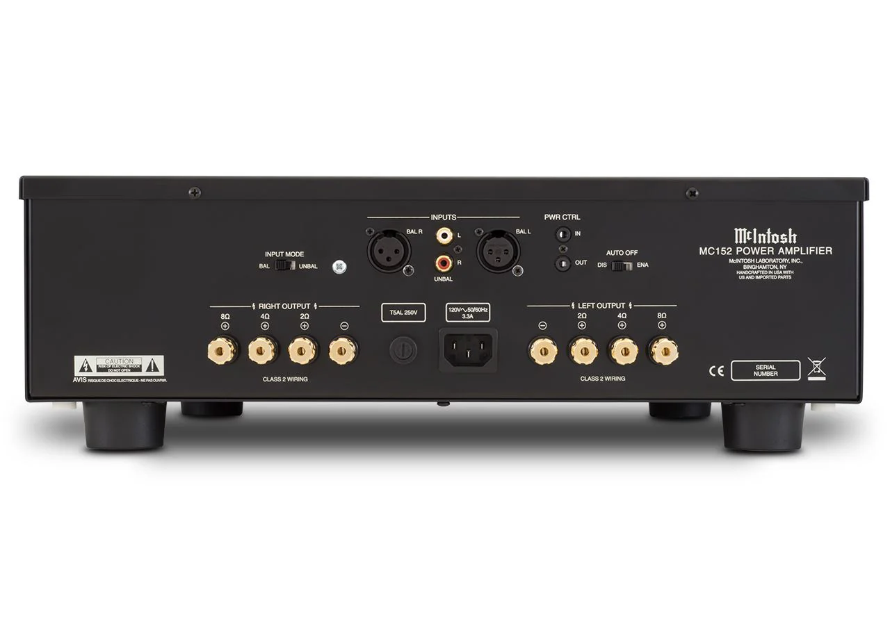 McIntosh MC152 Stereo Amplifier - Image 3